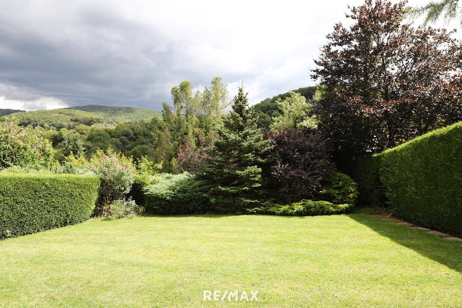 Ausblick von der Terrasse