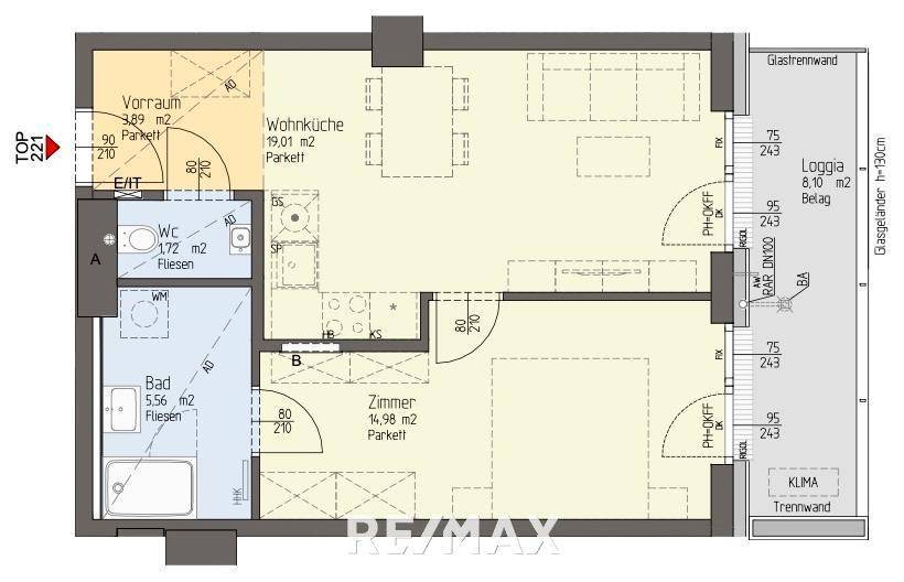 floor plan 221