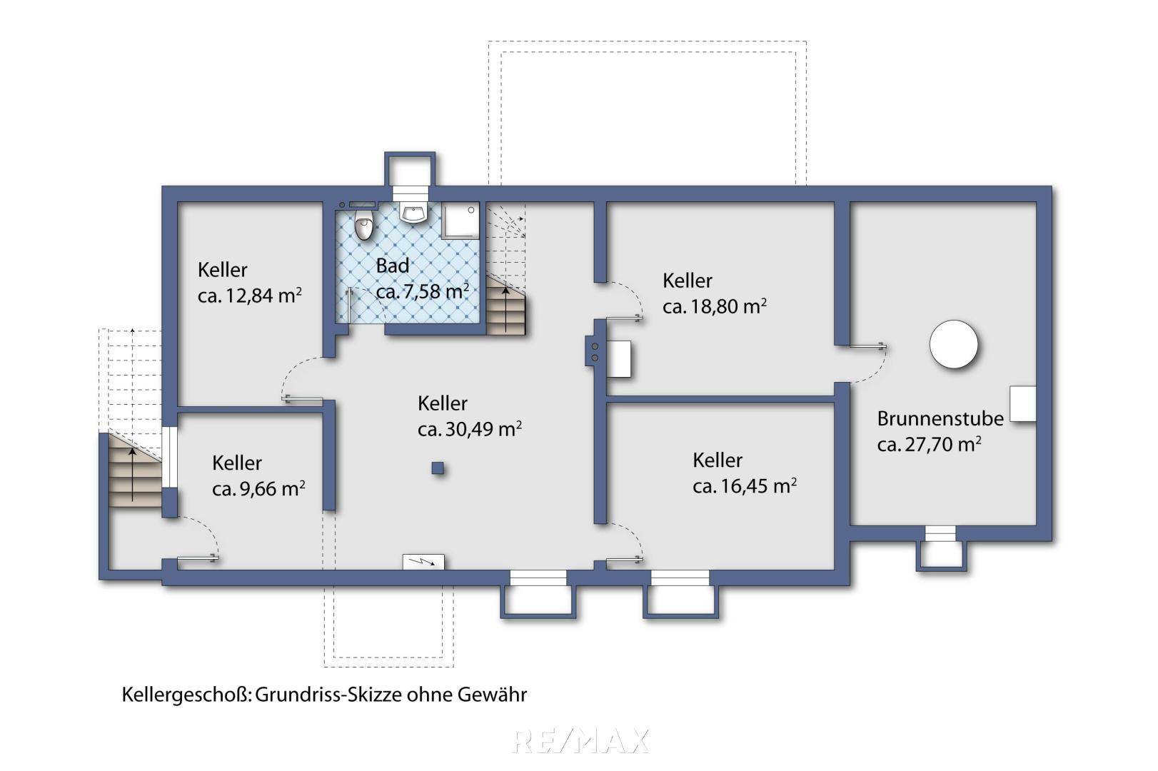 Grundriss Kellergeschoß