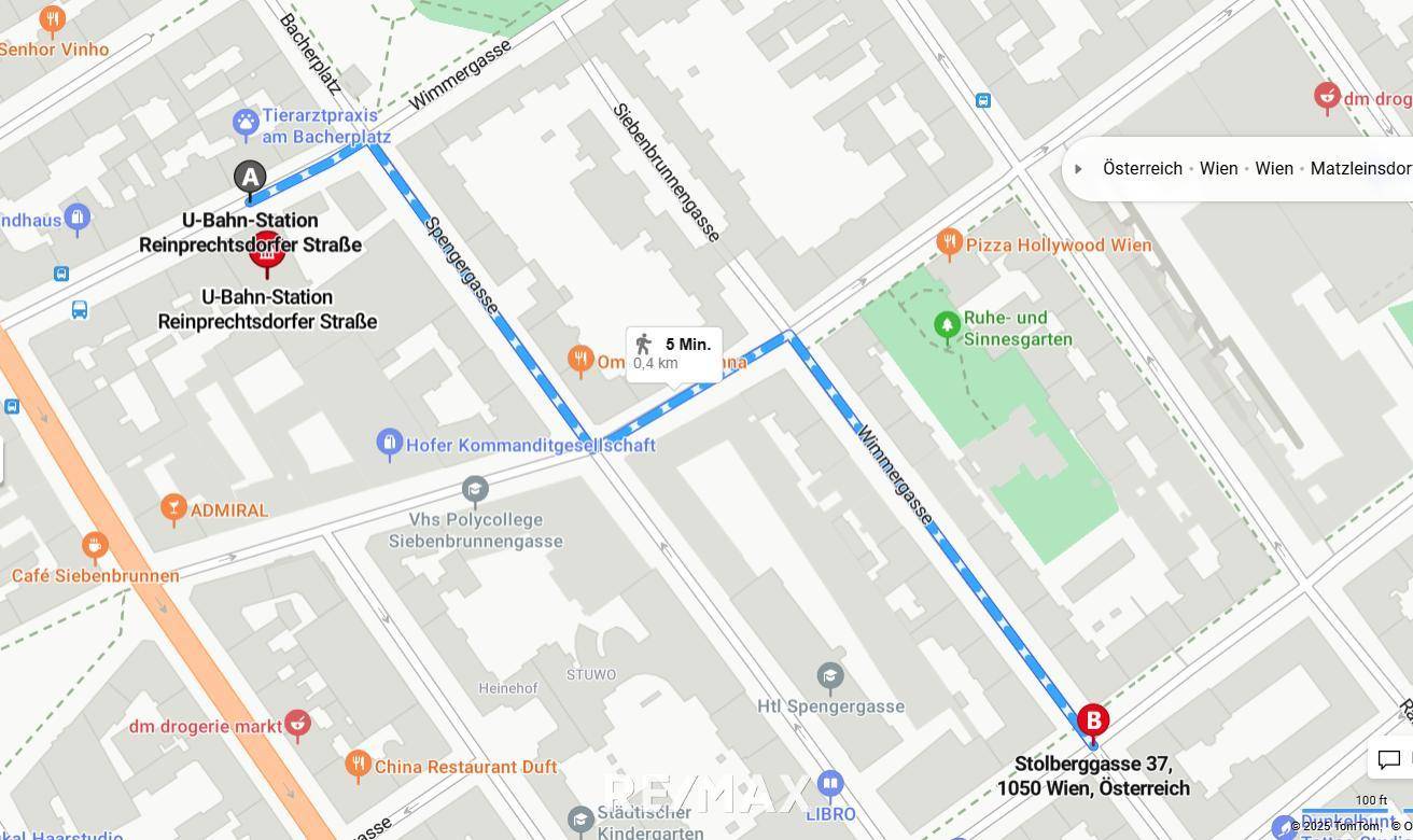 zukünftige Station U2 Reinprechtsdorfer Straße