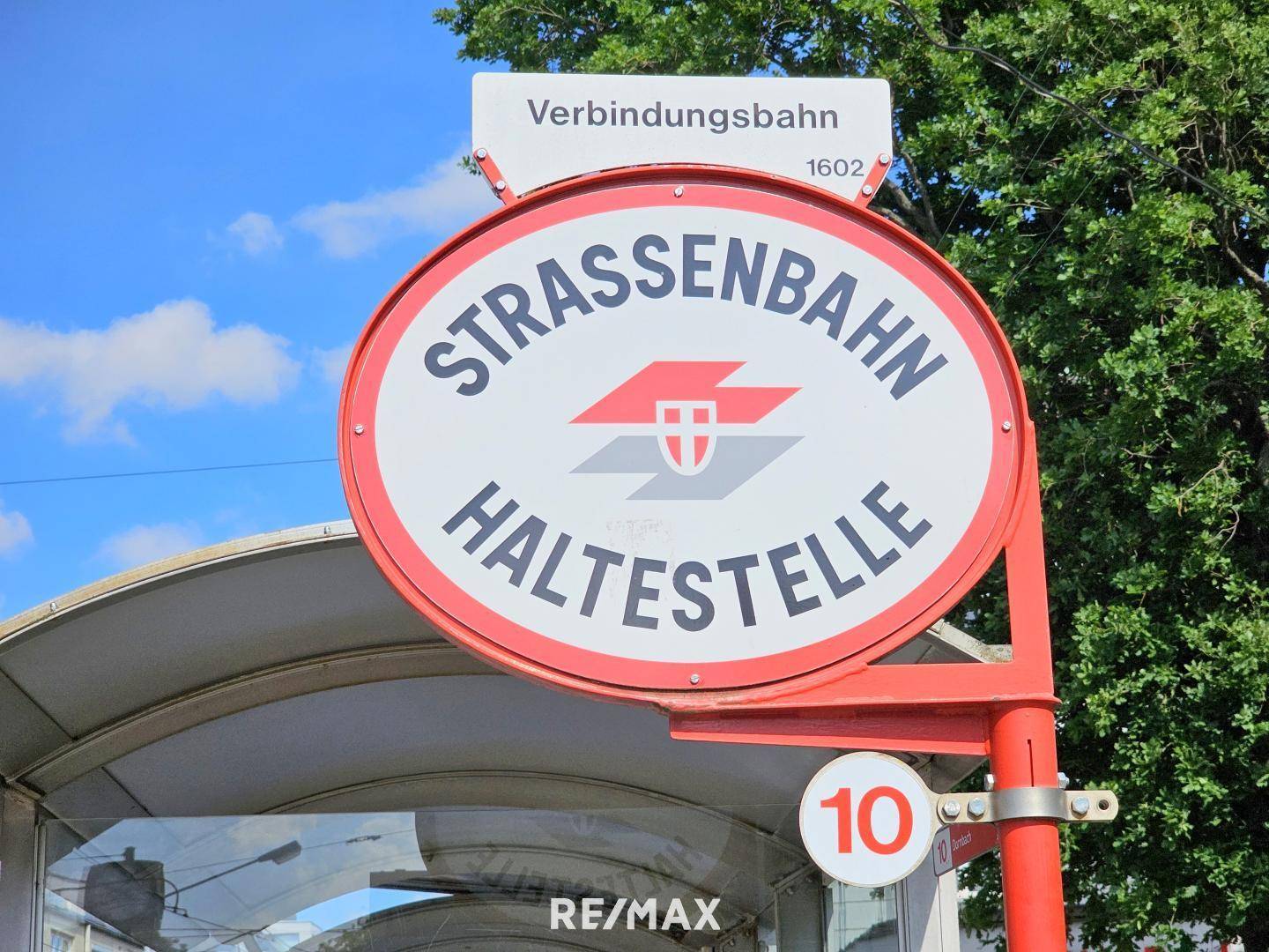 Nähe Straßenbahnlinie 10