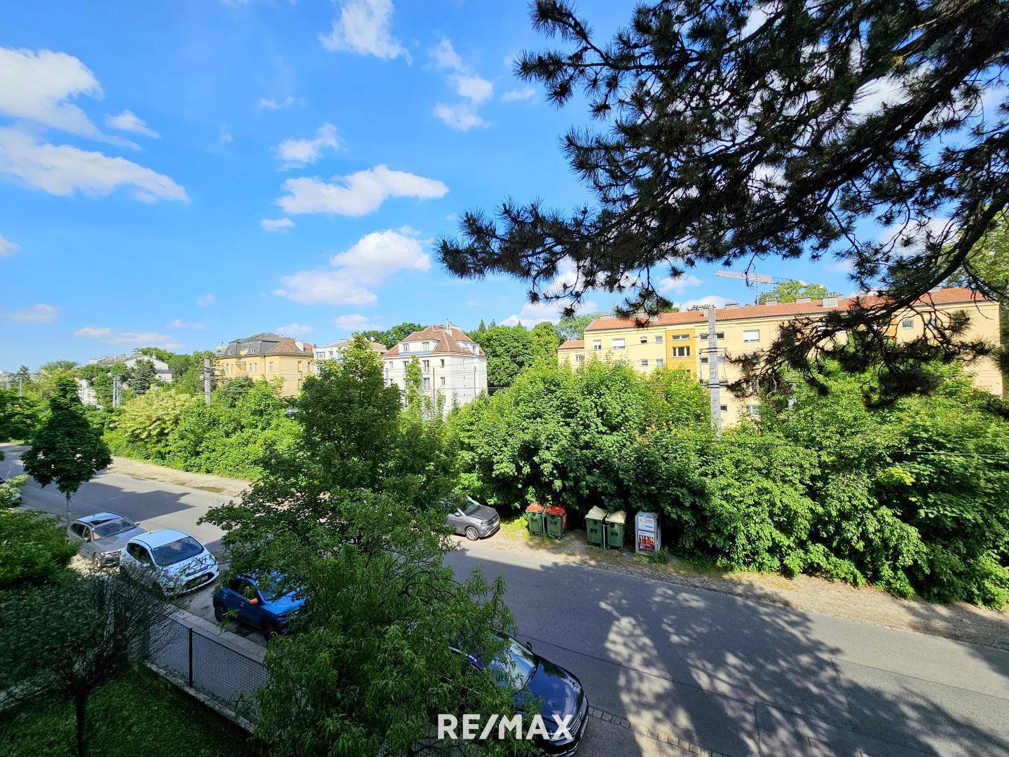 Blick zur Spohrstraße