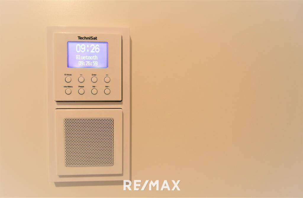 Radio im Badezimmer