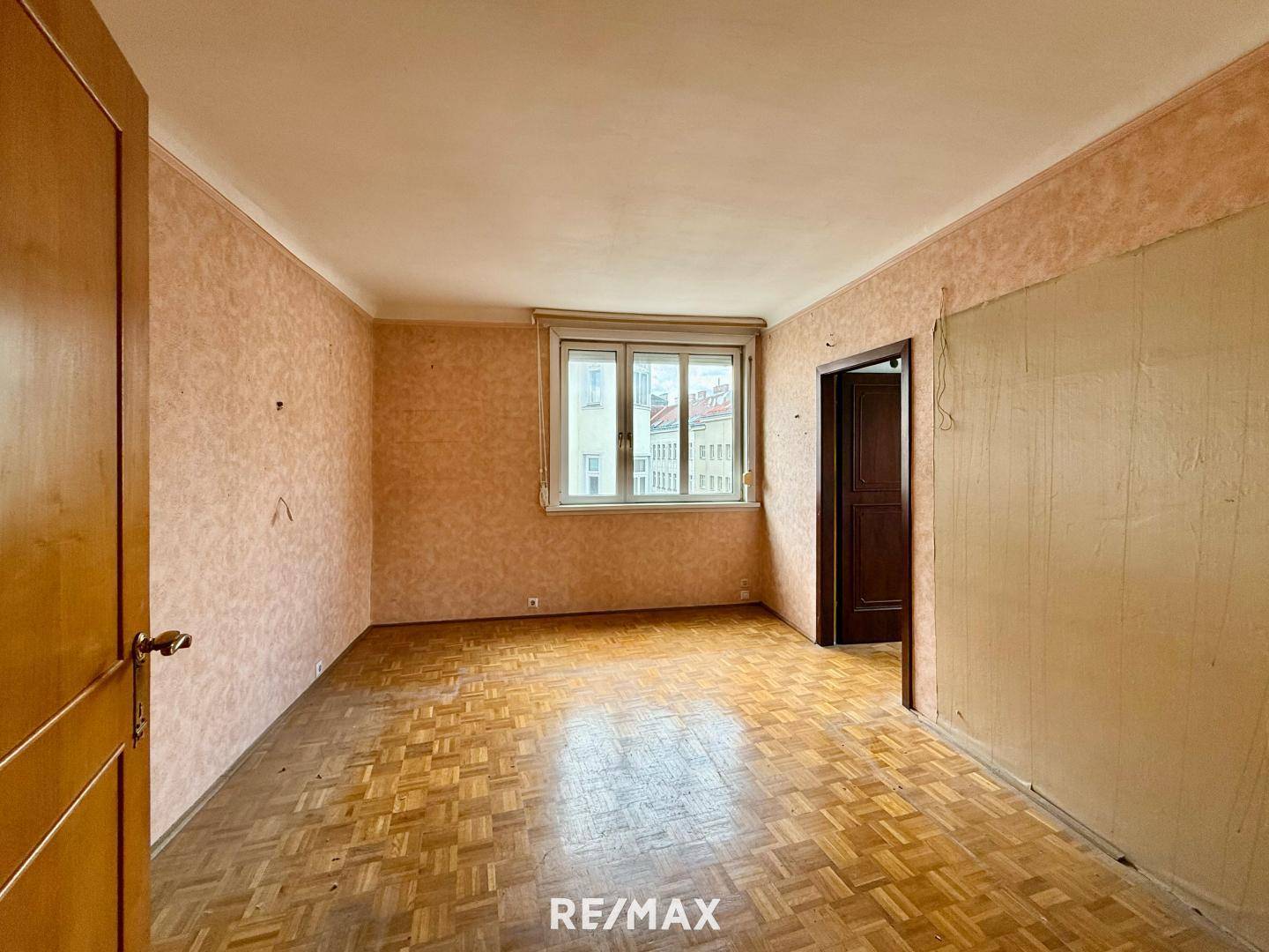 Zimmer Richtung Bennogasse