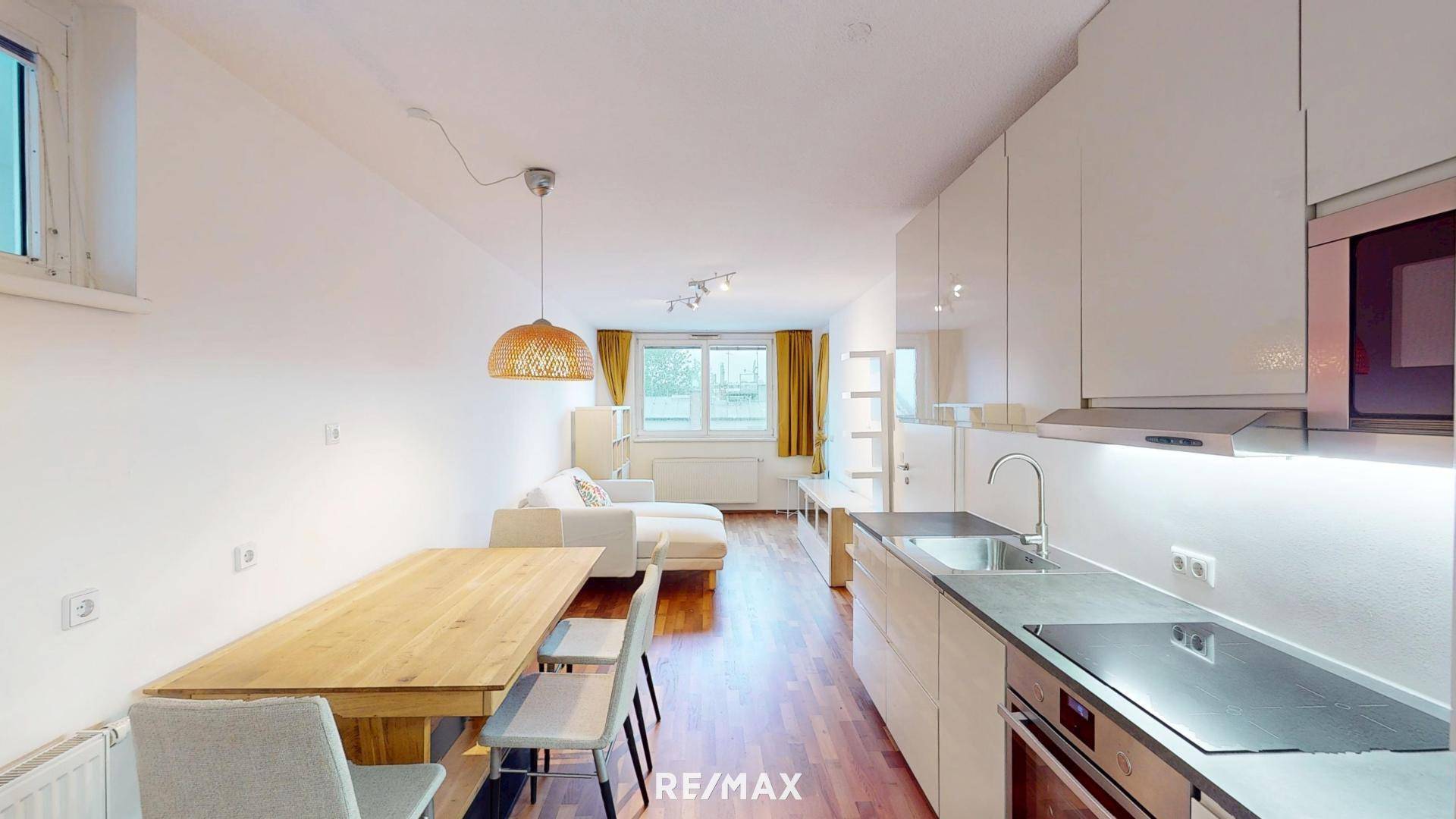 Küche - Wohnzimmer