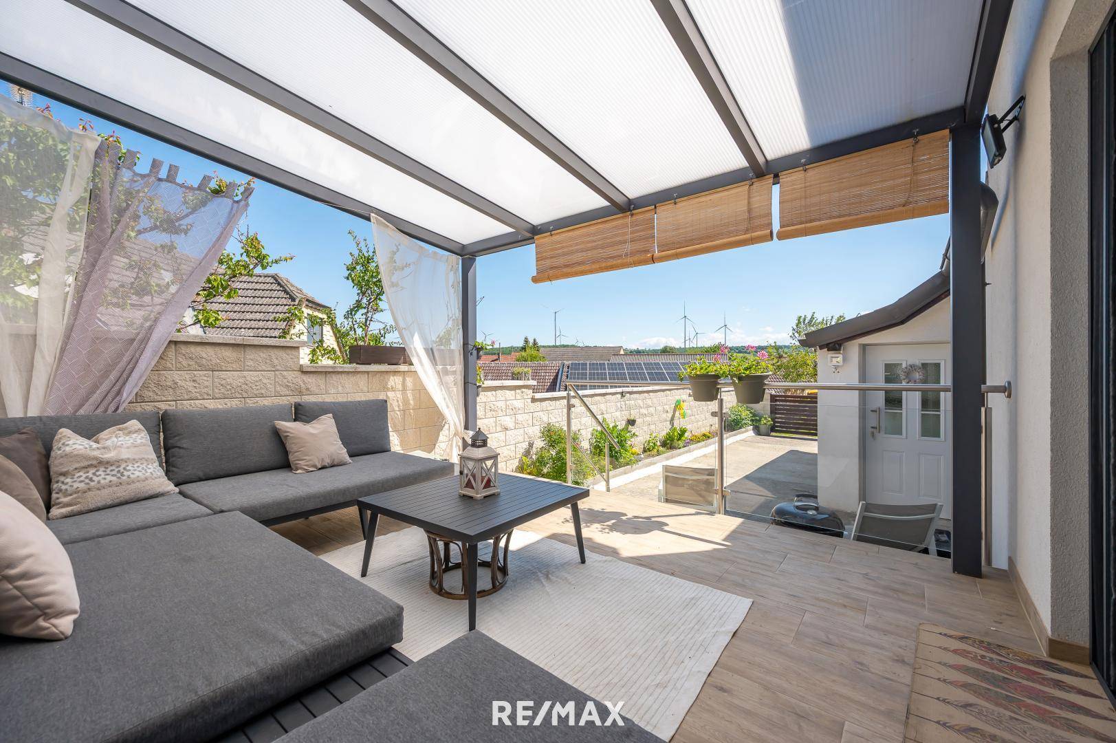 Eleganter Terrassenbereich