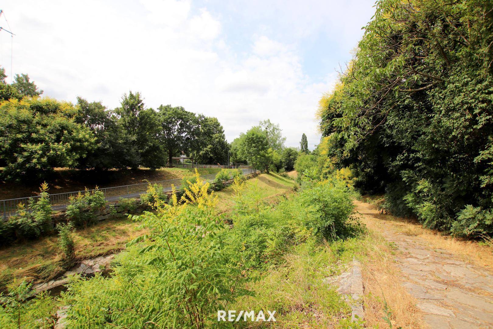 Umgebung - Weg am Liesingbach