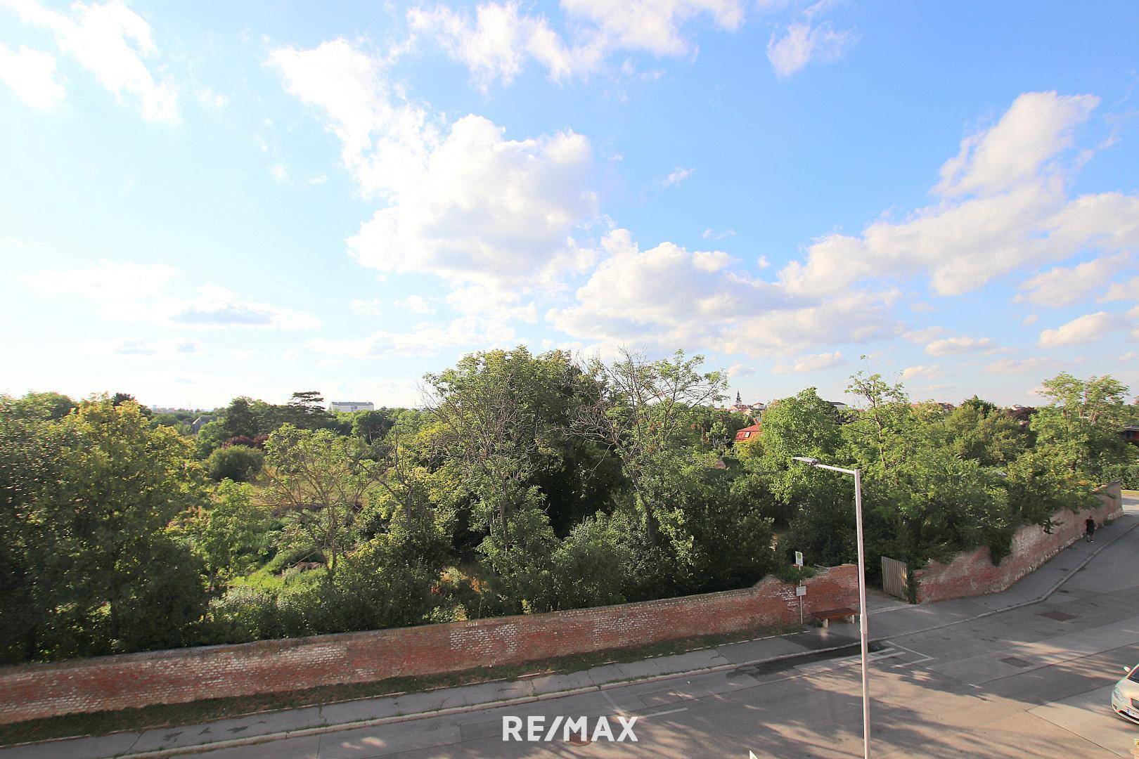 Ausblick aus dem Balkon