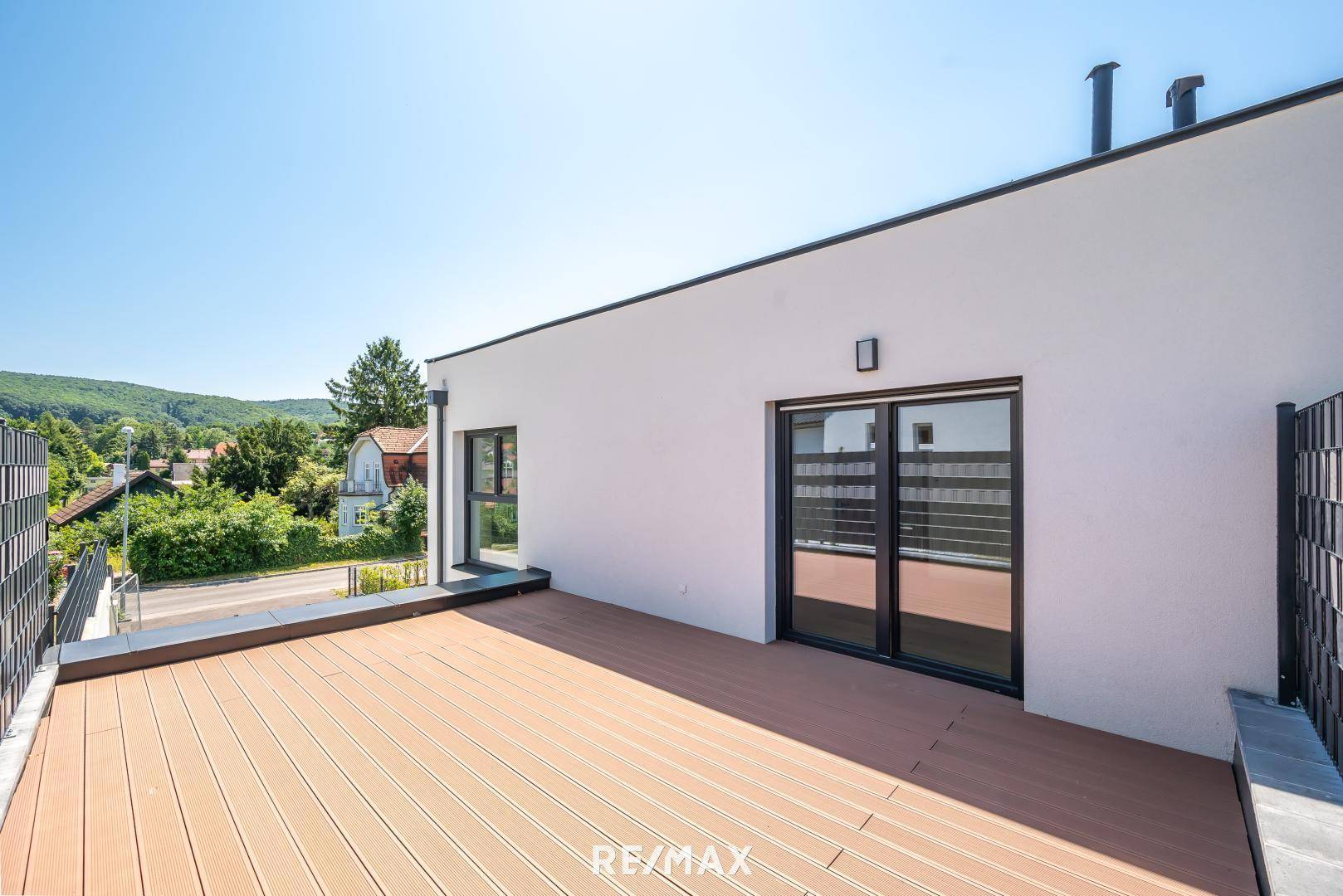 Terrasse oben