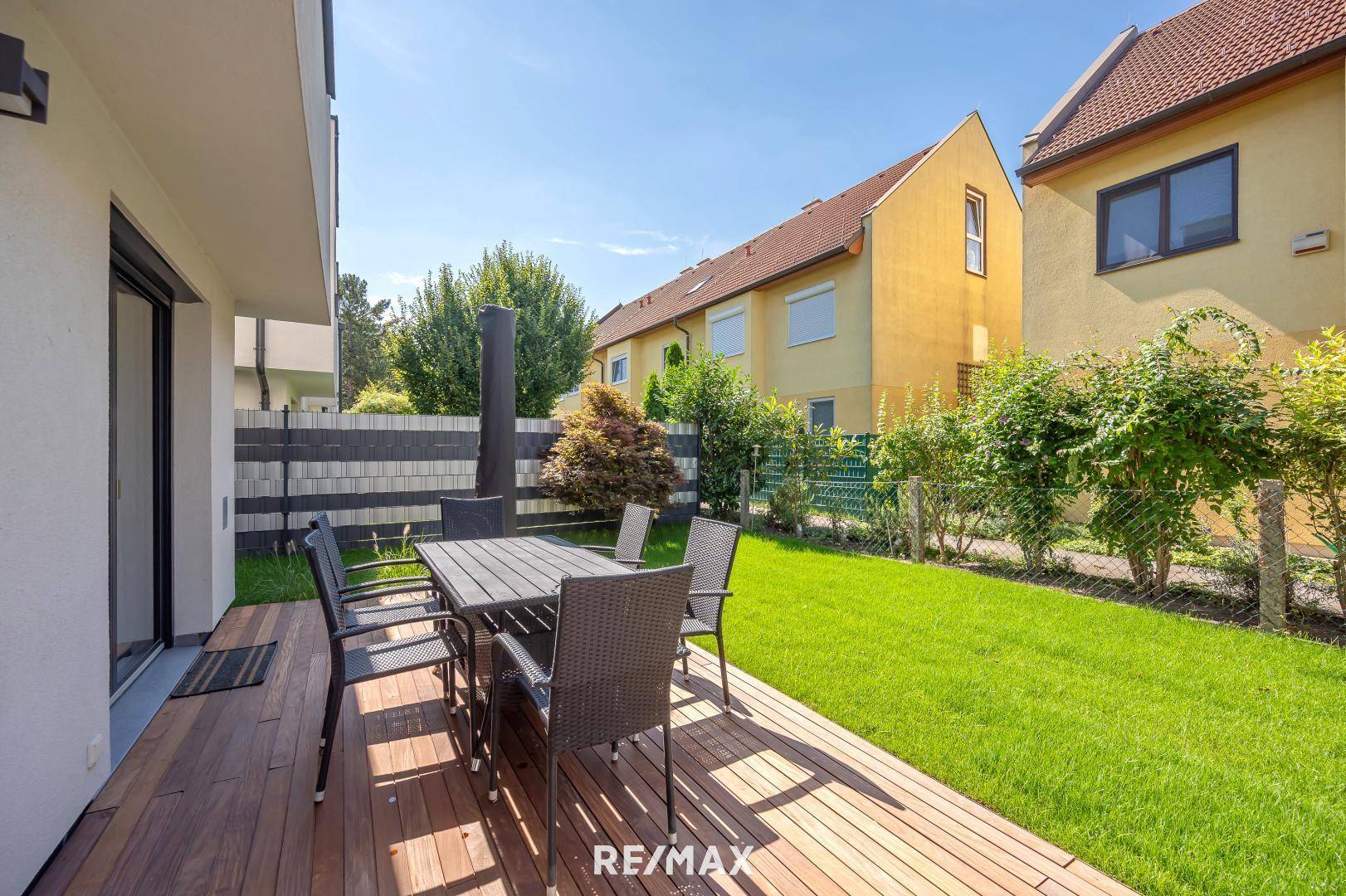 privater 100m² Garten