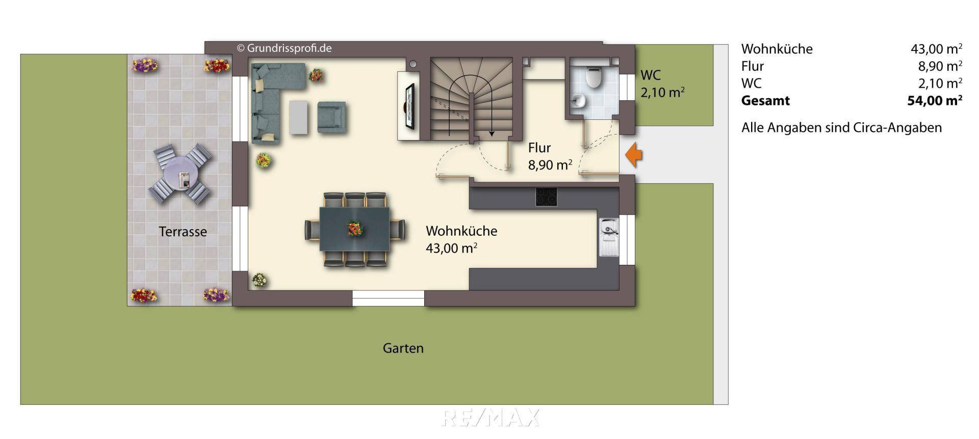 EG - möbliert
