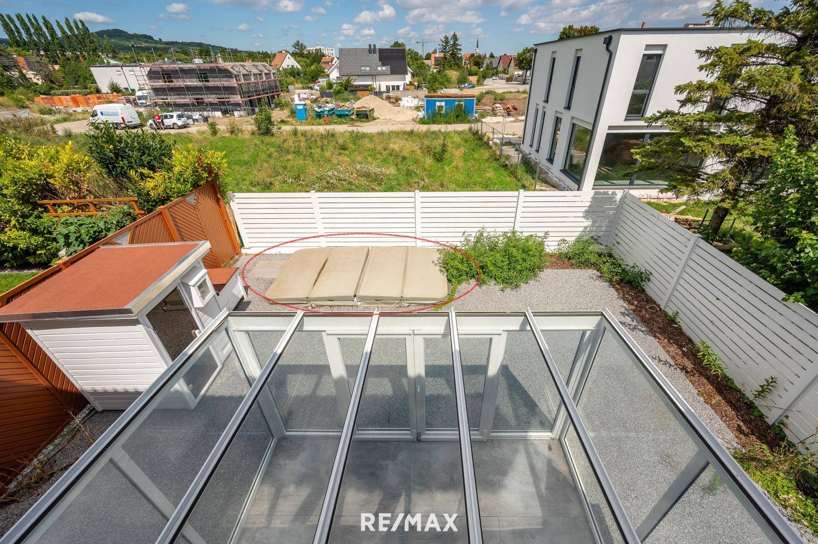 beheizter SwimmSpa