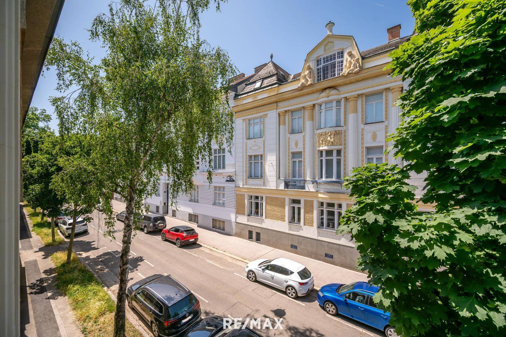 Blick Obergeschoss strassenseitig