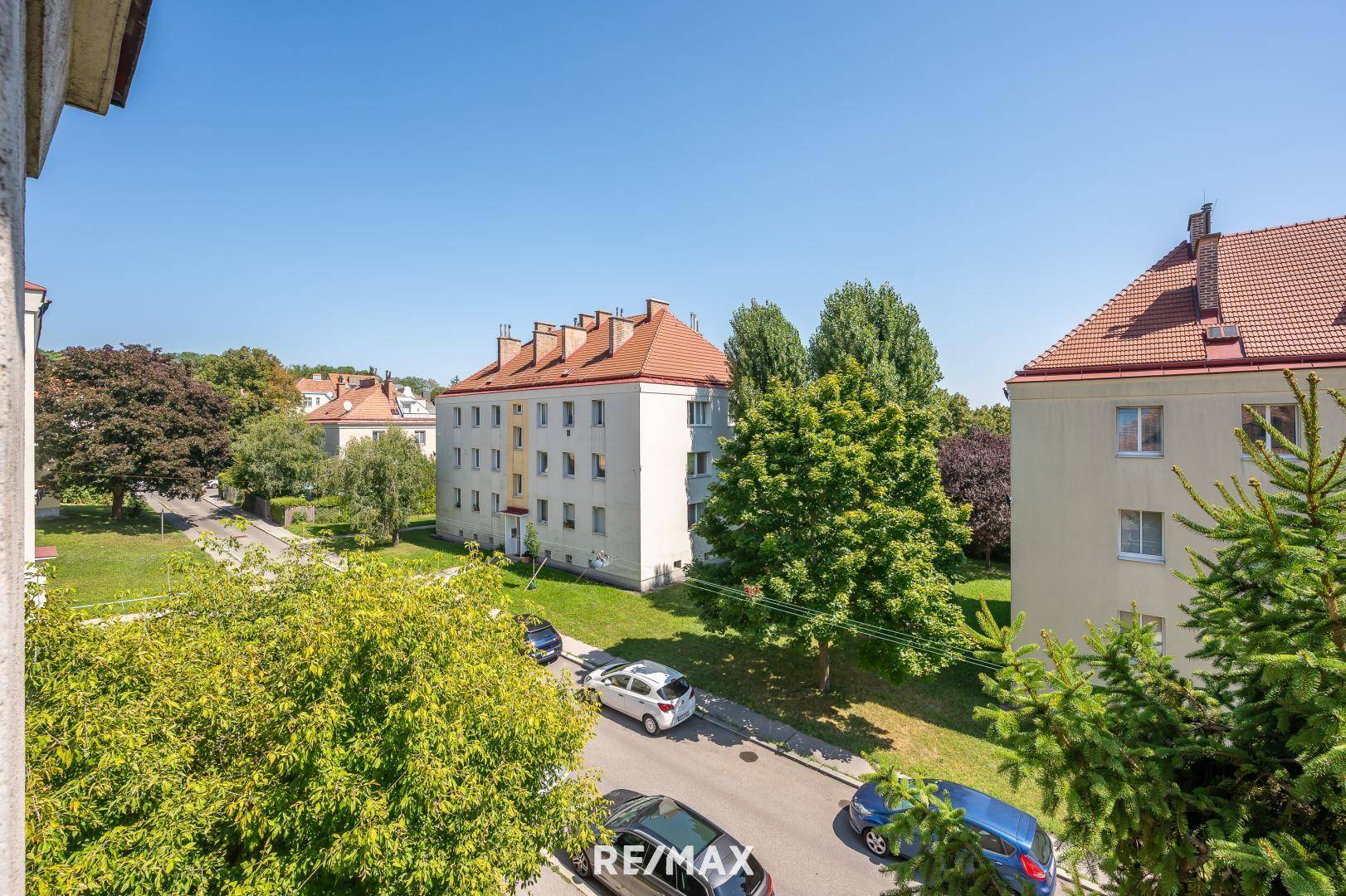 Ausblick ins Grüne Hietzing
