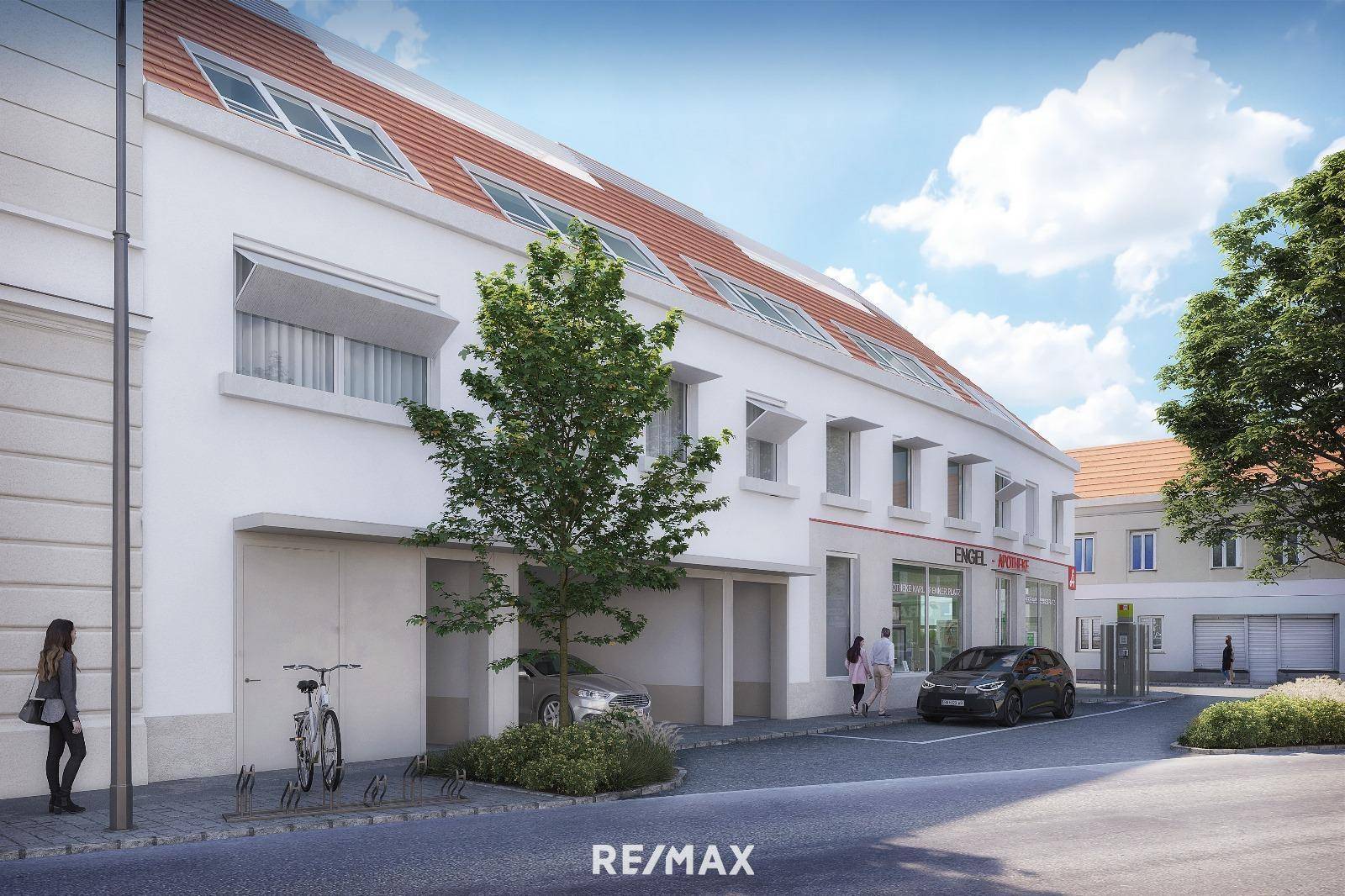 Außenansicht Gebäude Apotheke