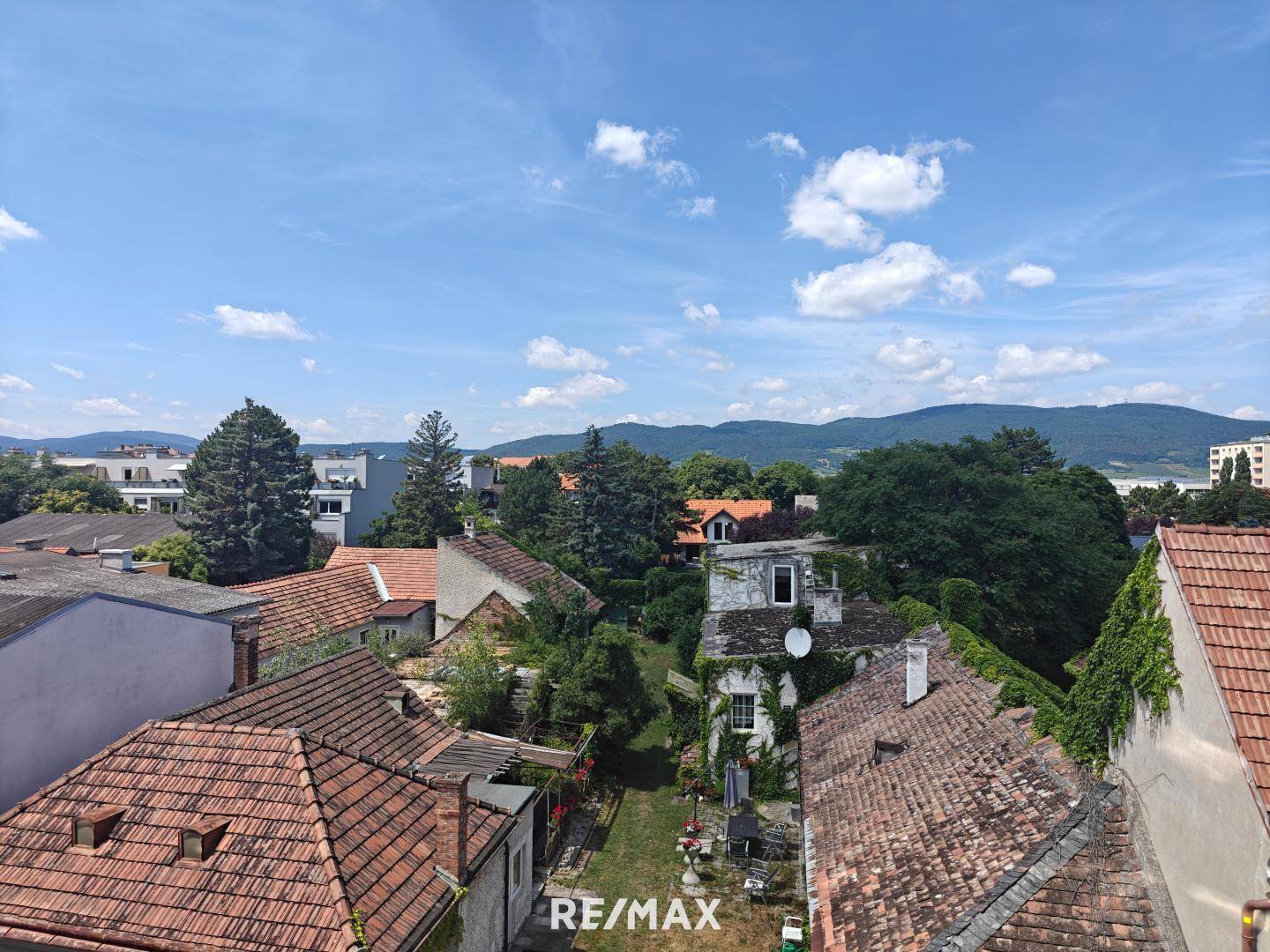 Ausblick ins Grüne