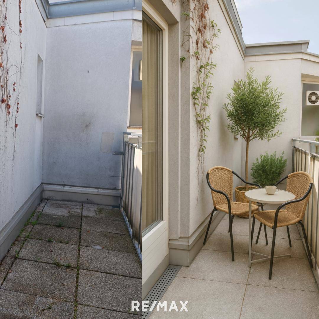 Westterrasse - teilvisualisiert