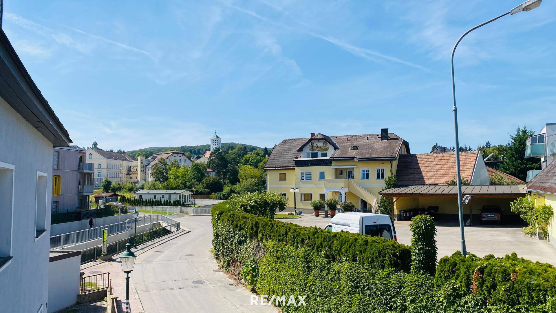 Ansicht Straße nach Gablitz Zentrum