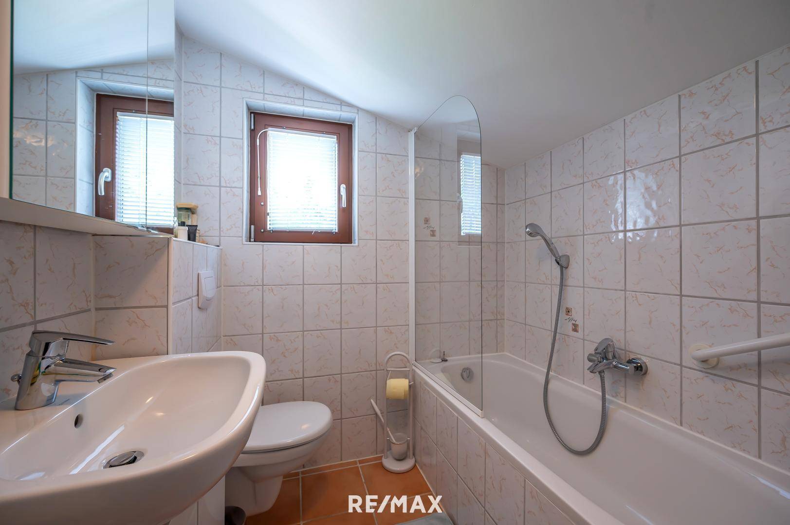 Badezimmer mit WC