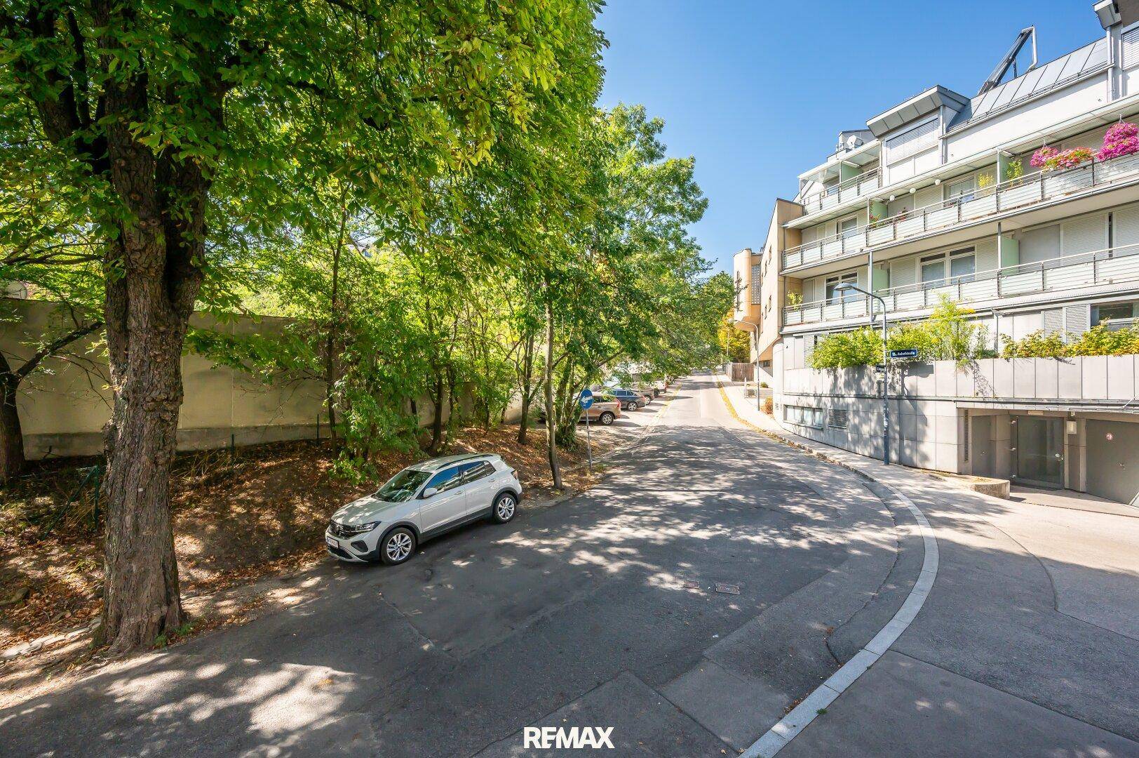 Blick auf Seuttergasse