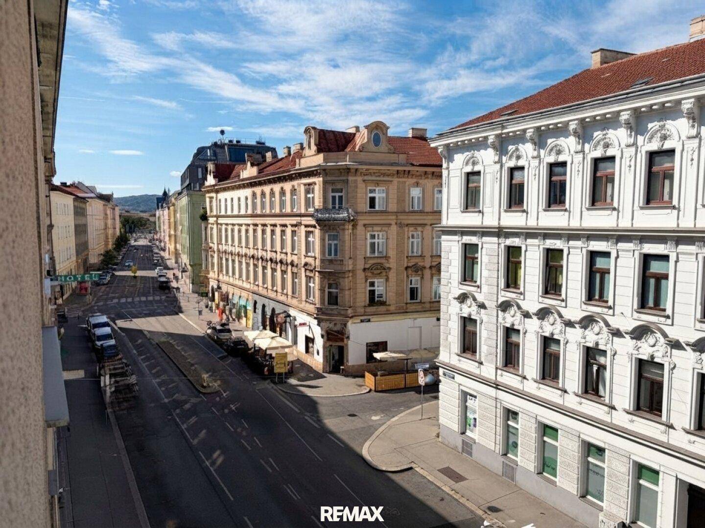 Blick in Richtung Schönbrunn