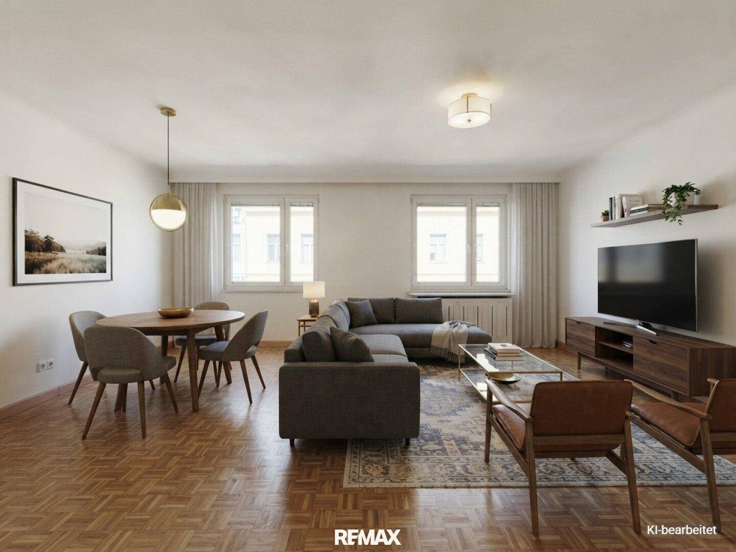 Zimmer 1 - Möblierungsvorschlag