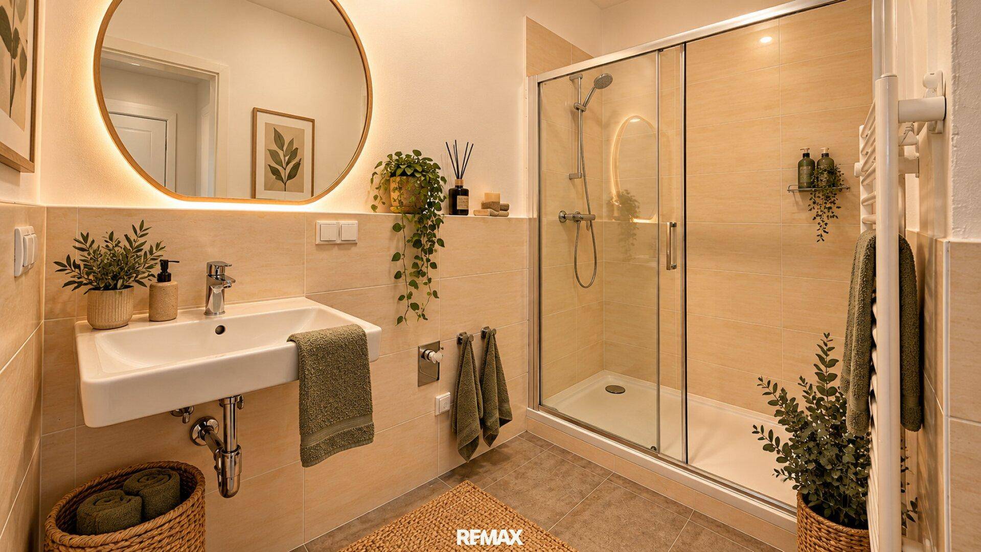Wohnung 2 Badezimmer Ki Optimiert