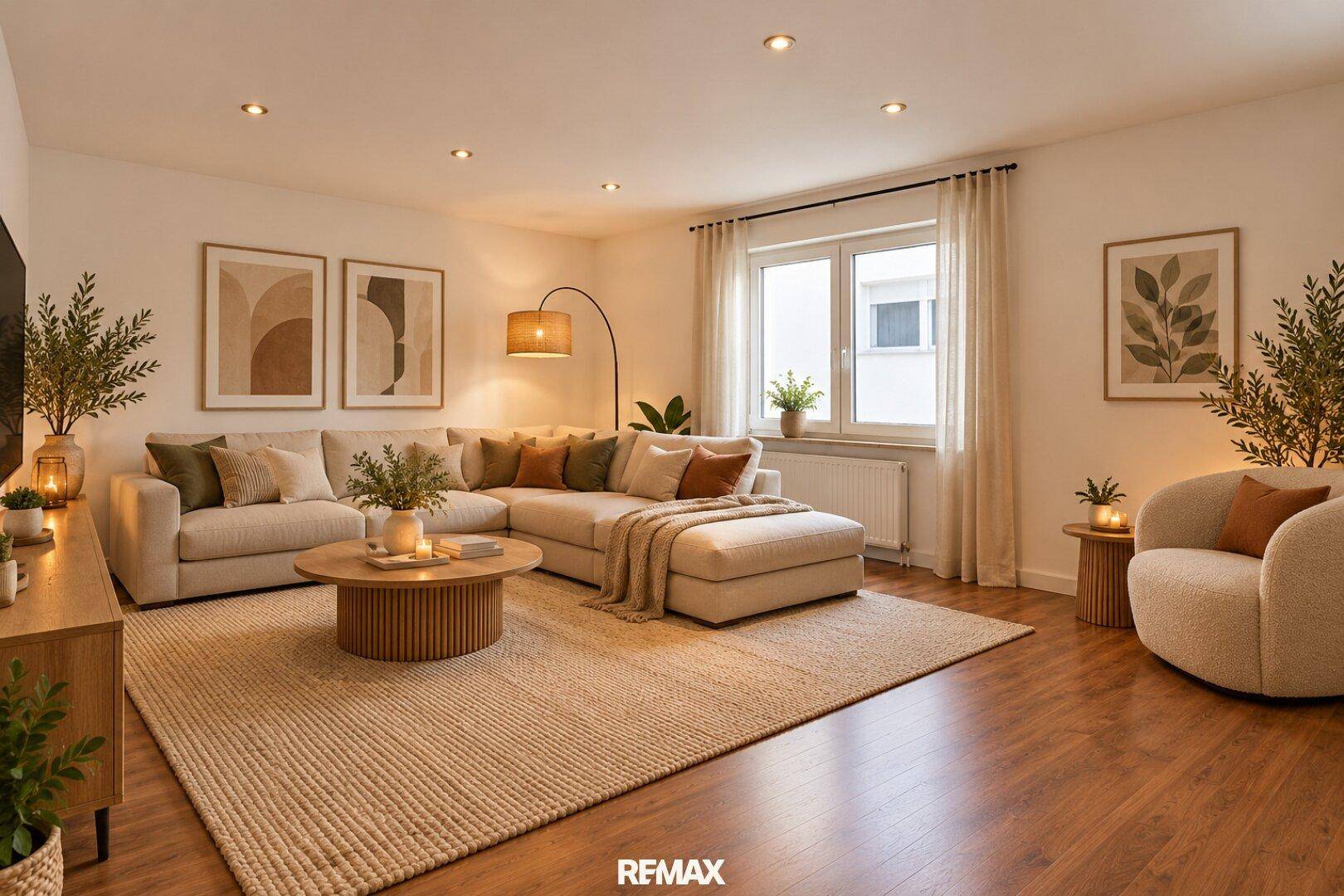 Wohnung 2 Wohnzimmer Ki Optimiert