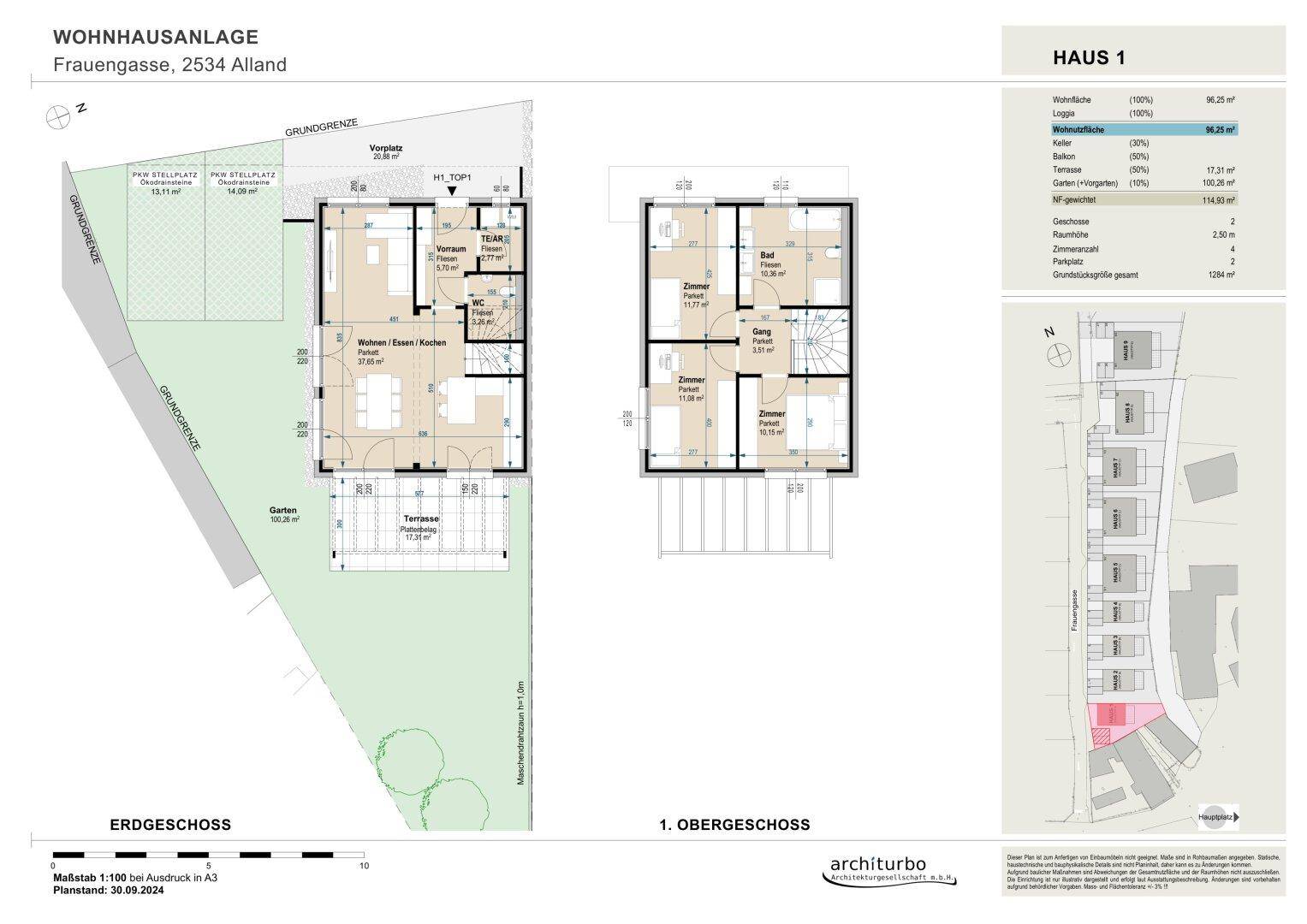 Plan Haus 1