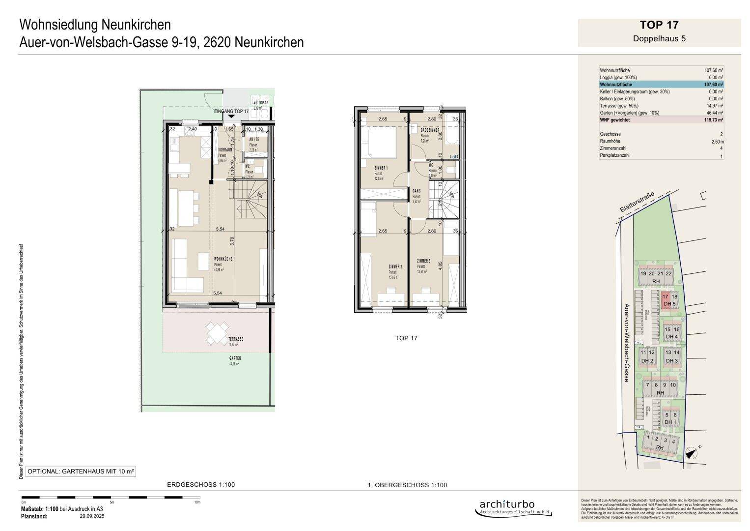 Doppelhaushälfte im neuen Wohnquartier in Neunkirchen - Widok 3