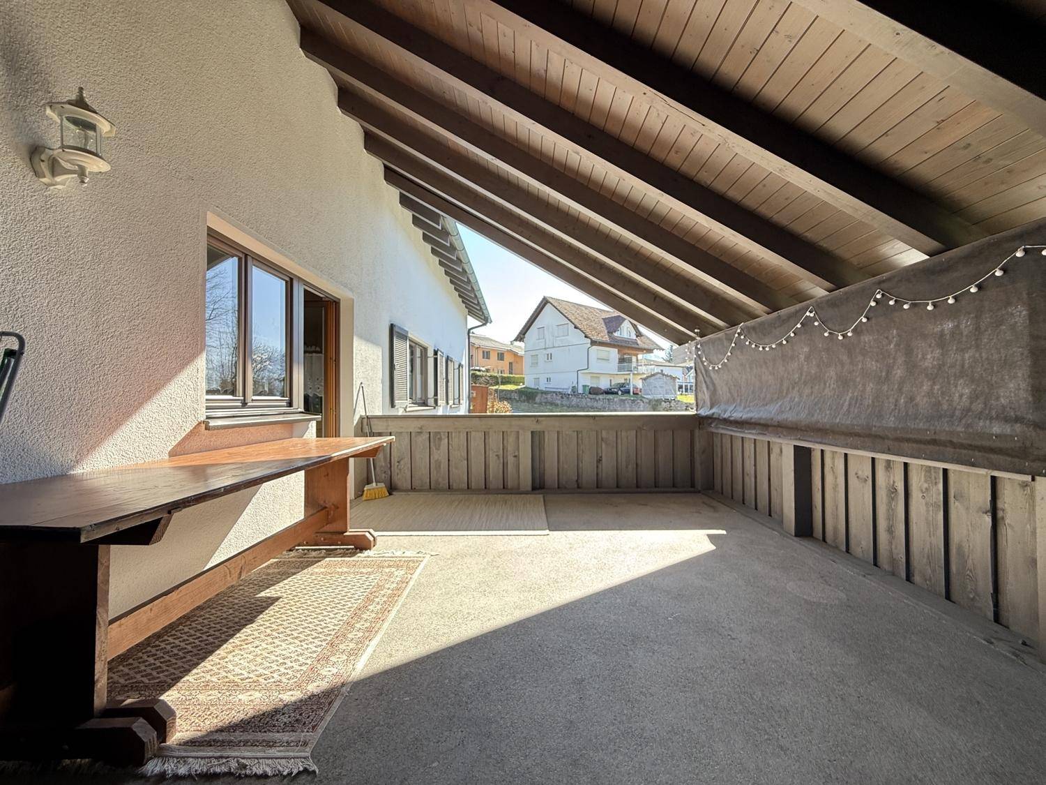 Terrasse überdacht