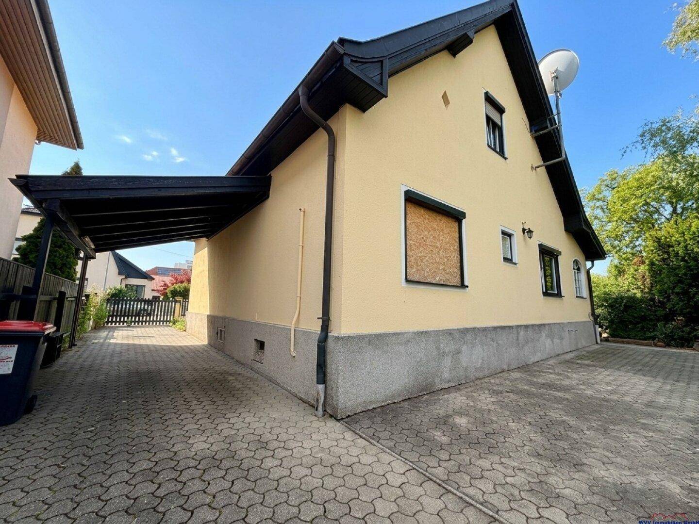Rückansicht Haus