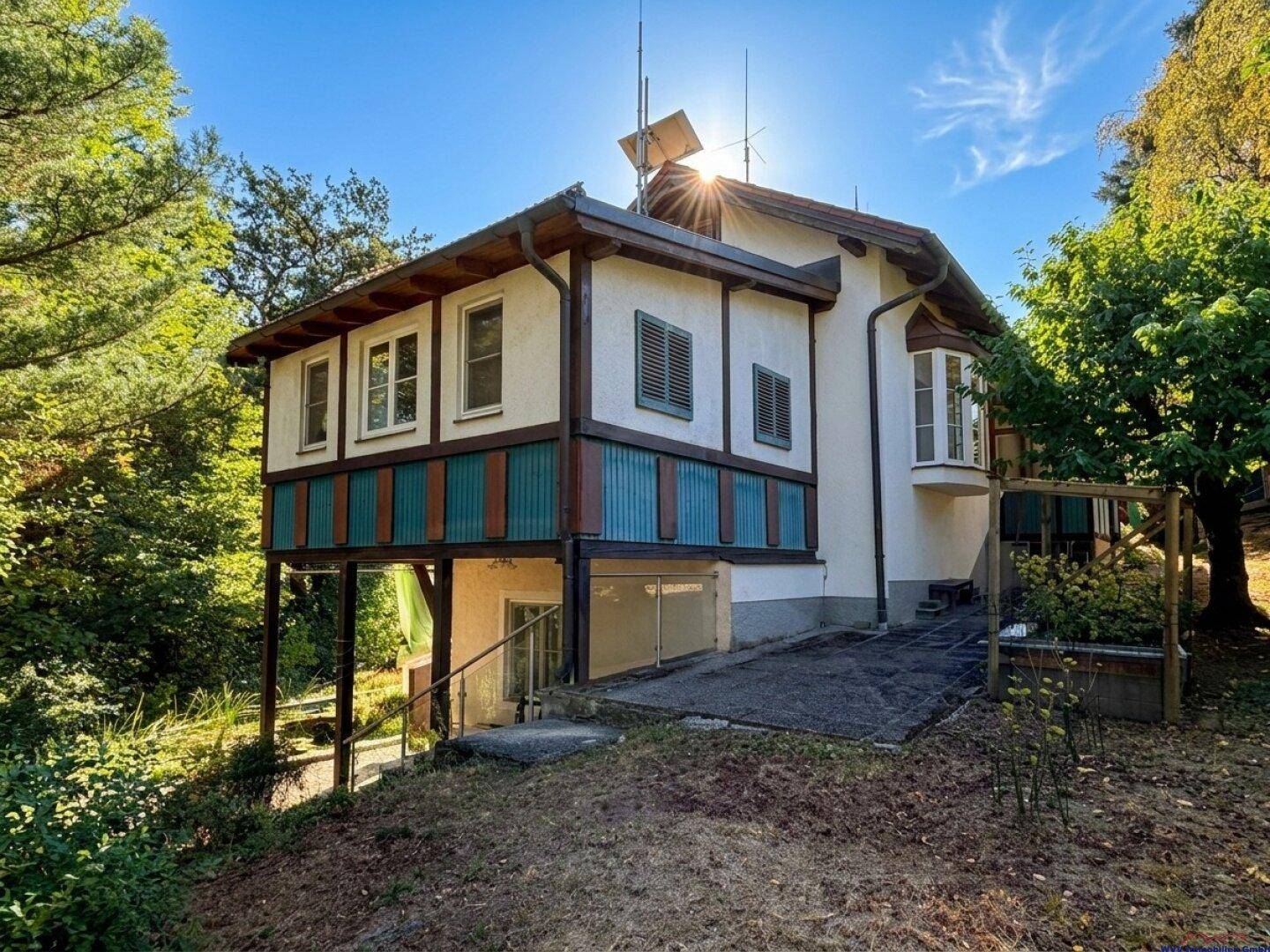 Rückansicht Haus