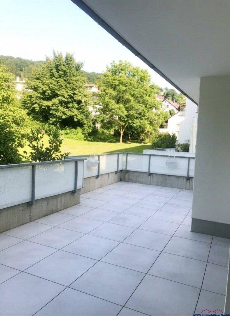 Loggia und Terrasse