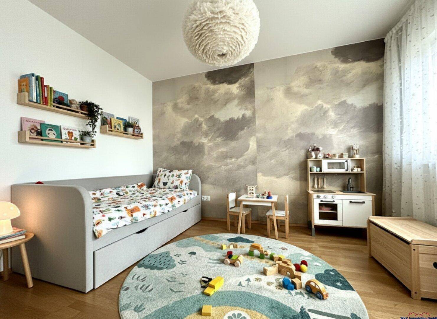 Kinderzimmer - mögliche Gestaltung KI generiert