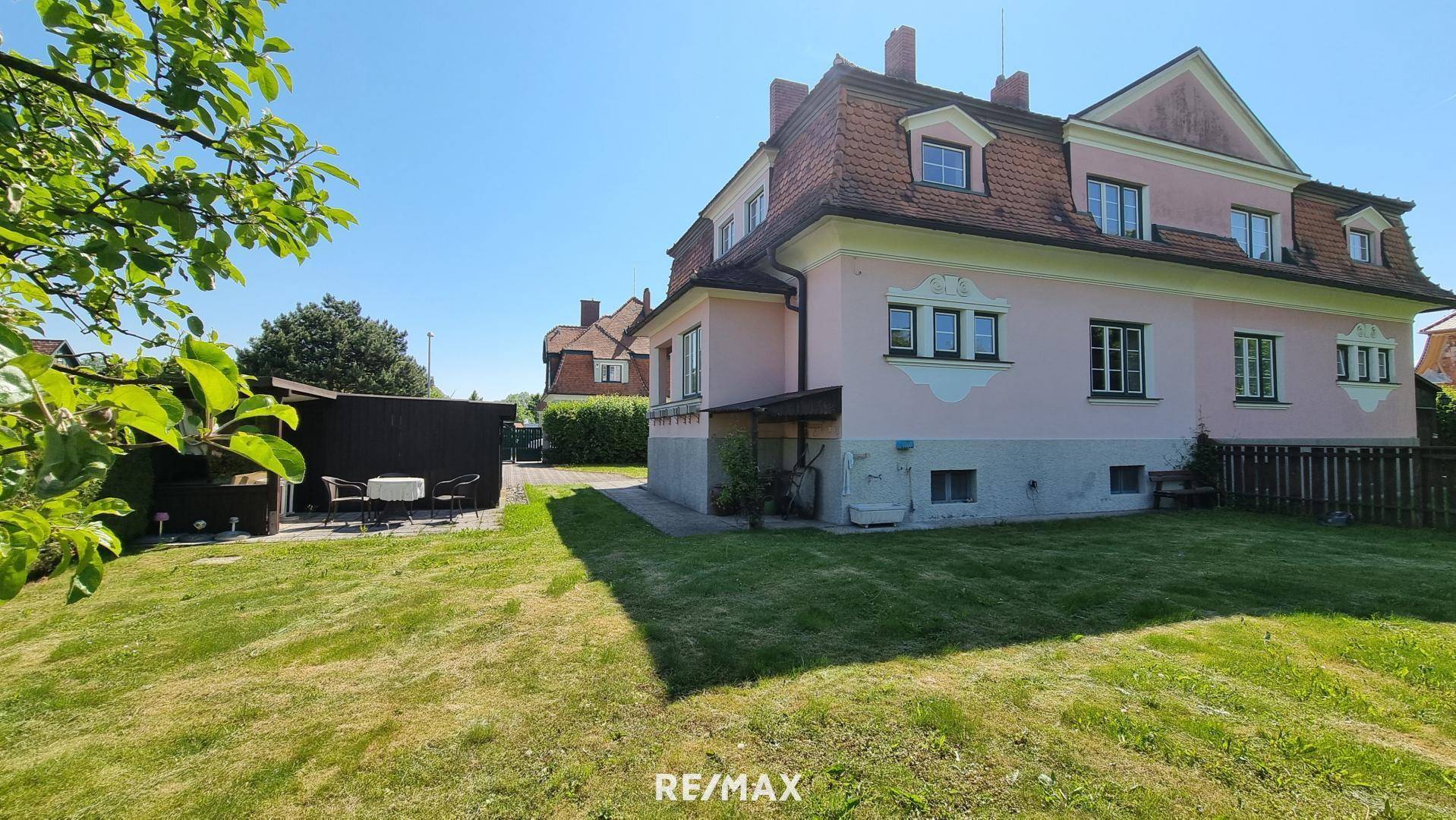 Garten Rückseite