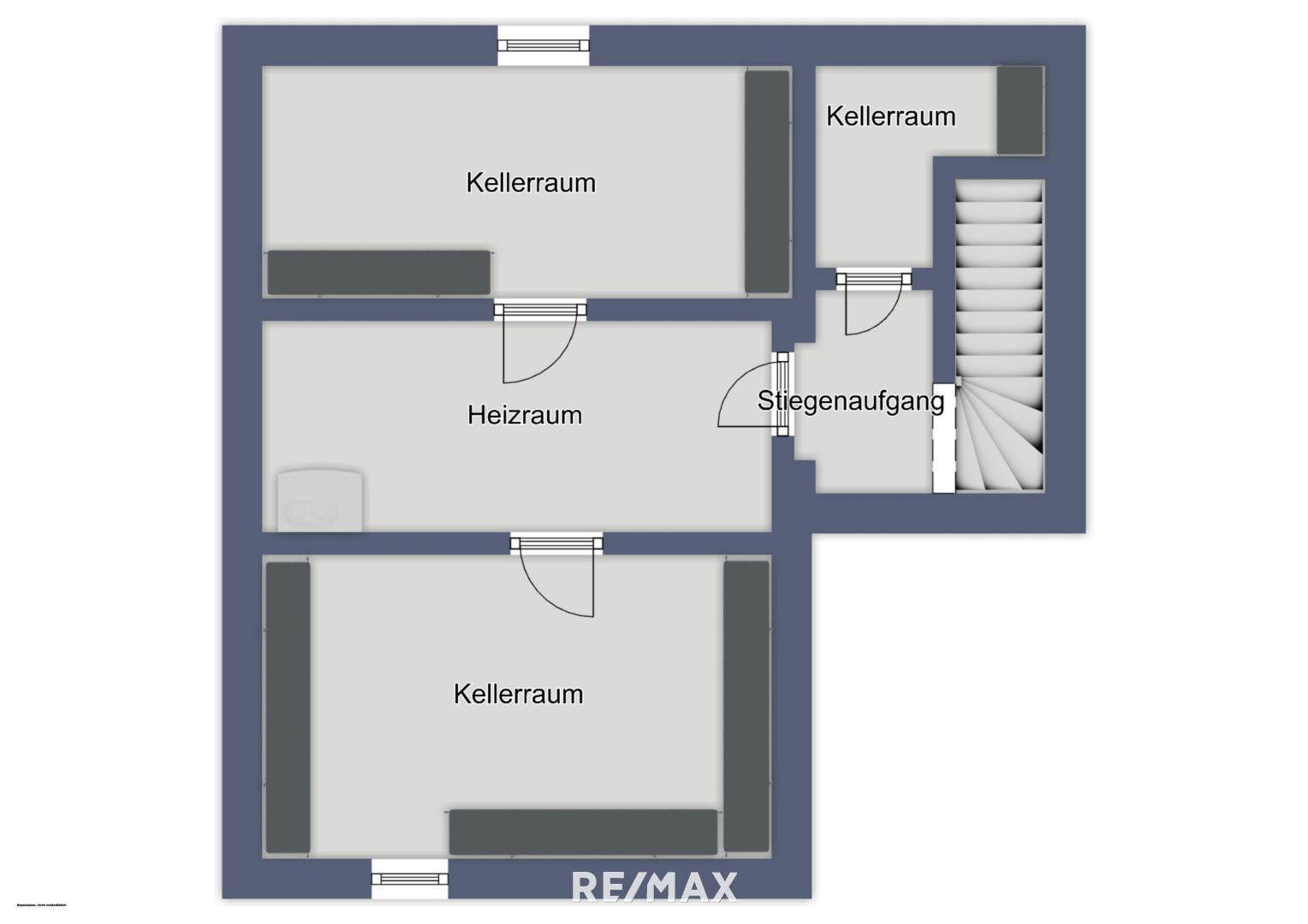 Skizze Kellergeschoss