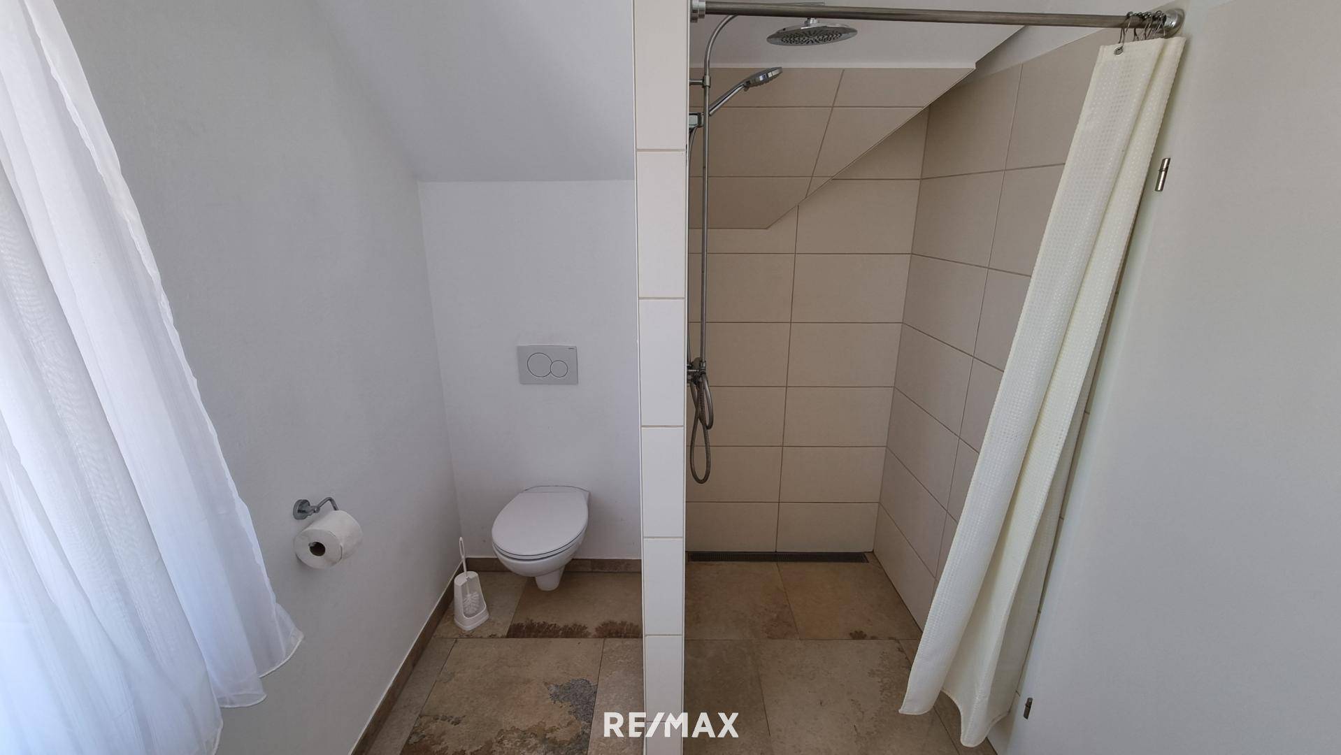 WC und Dusche