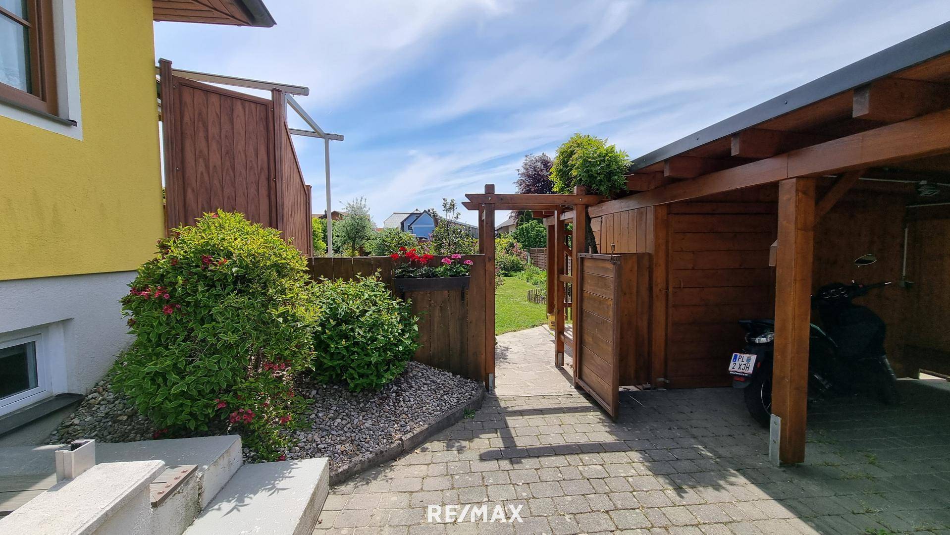 Zugang zum Garten