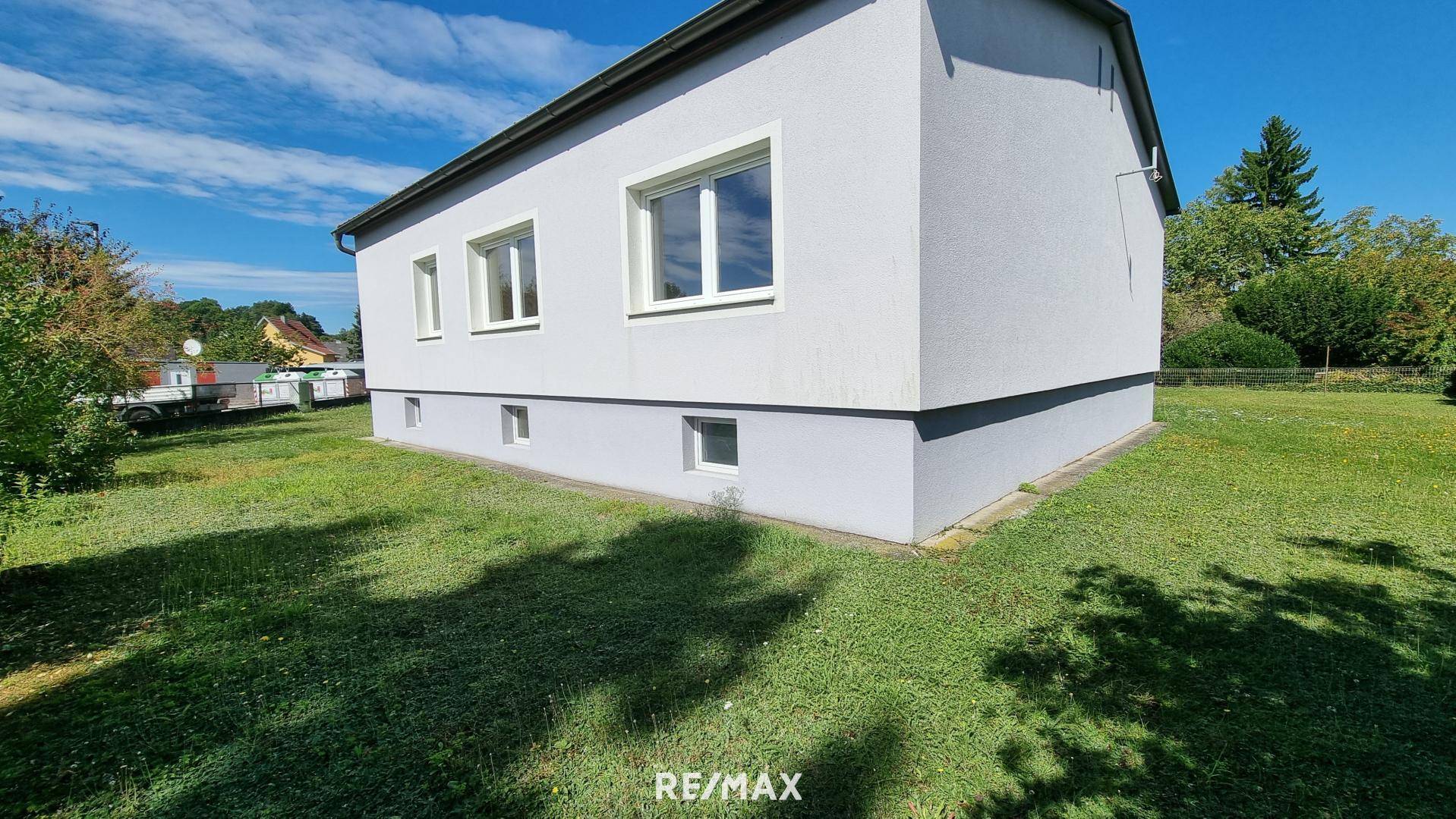 Hausrückseite