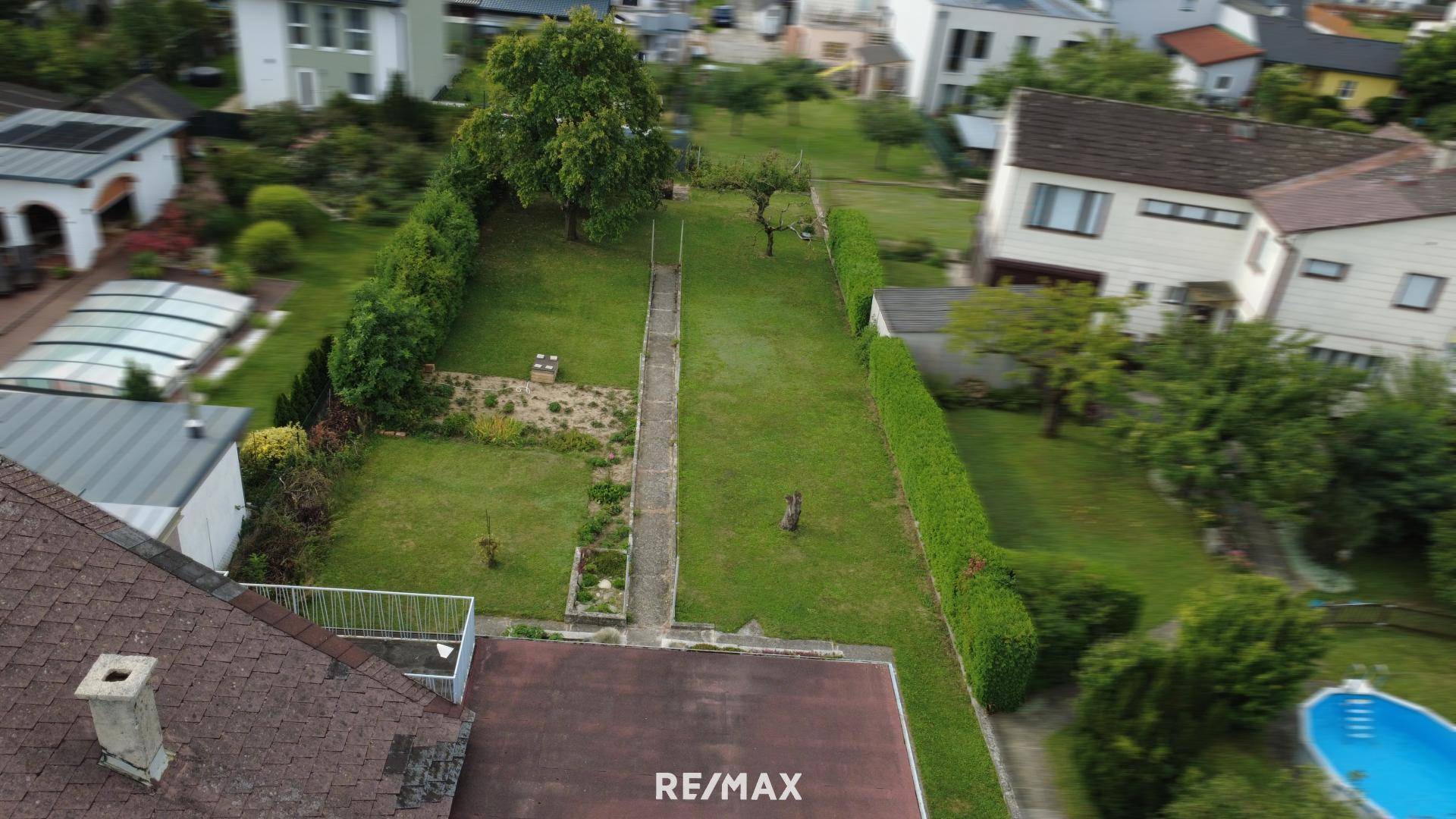 Garten Vogelperspektive