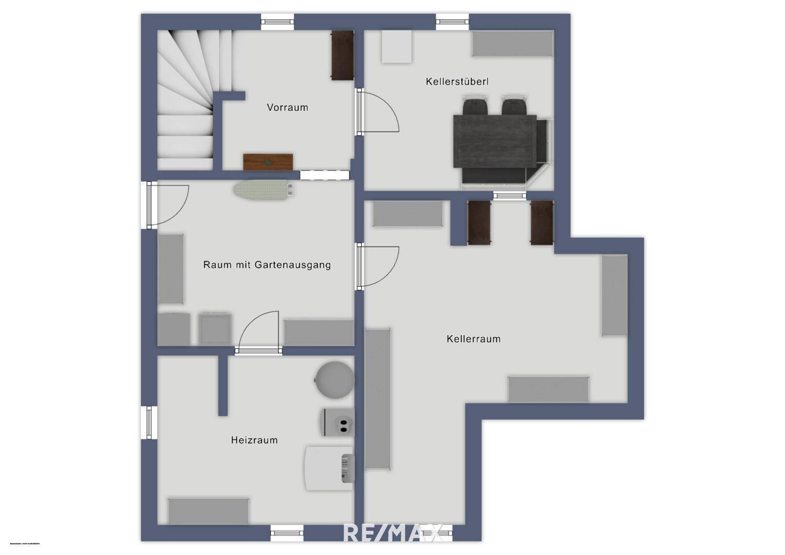 Skizze Kellergeschoss