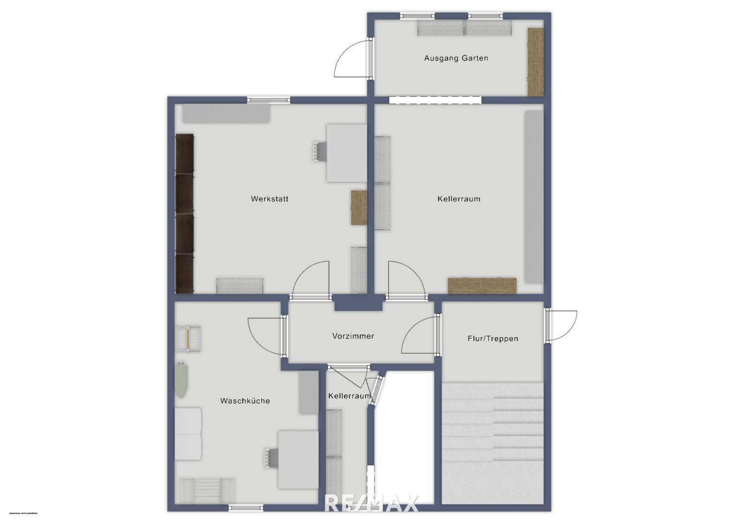 Skizze Kellergeschoss