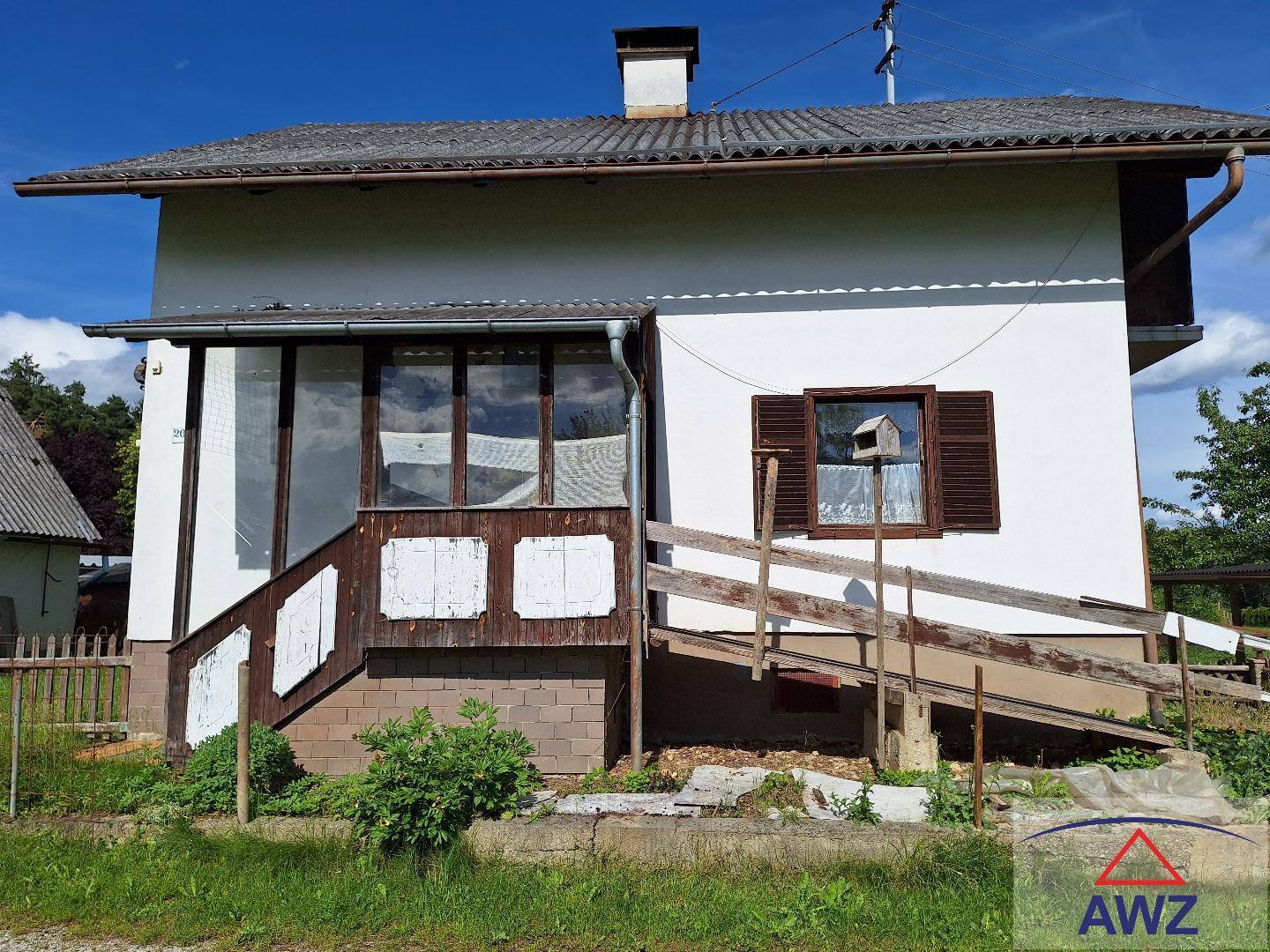 Bastlerhaus mit guter Bausubstanz auf sonnigem Grundstück in ruhiger Lage von Ilz! - Ansicht 2