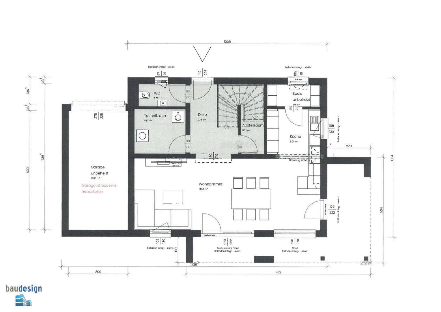 TOP Immobilie ! Neubau Erstbezug ! Modernes Familienhaus in schöner Siedlungslage ! - Widok 3