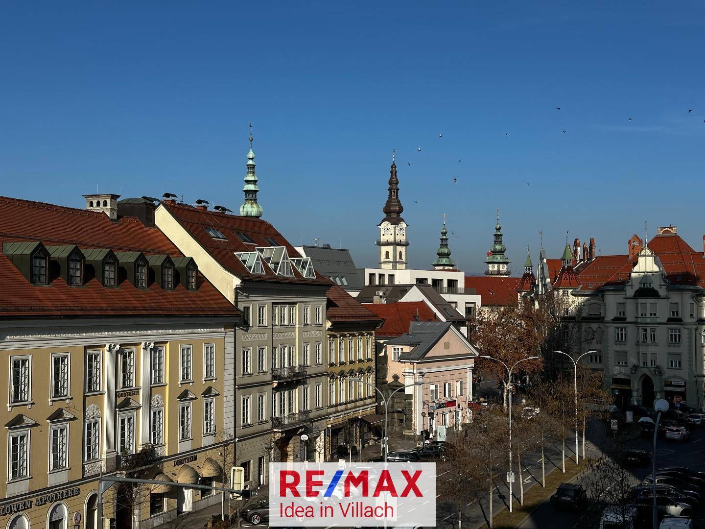 Blick Richtung Innenstadt