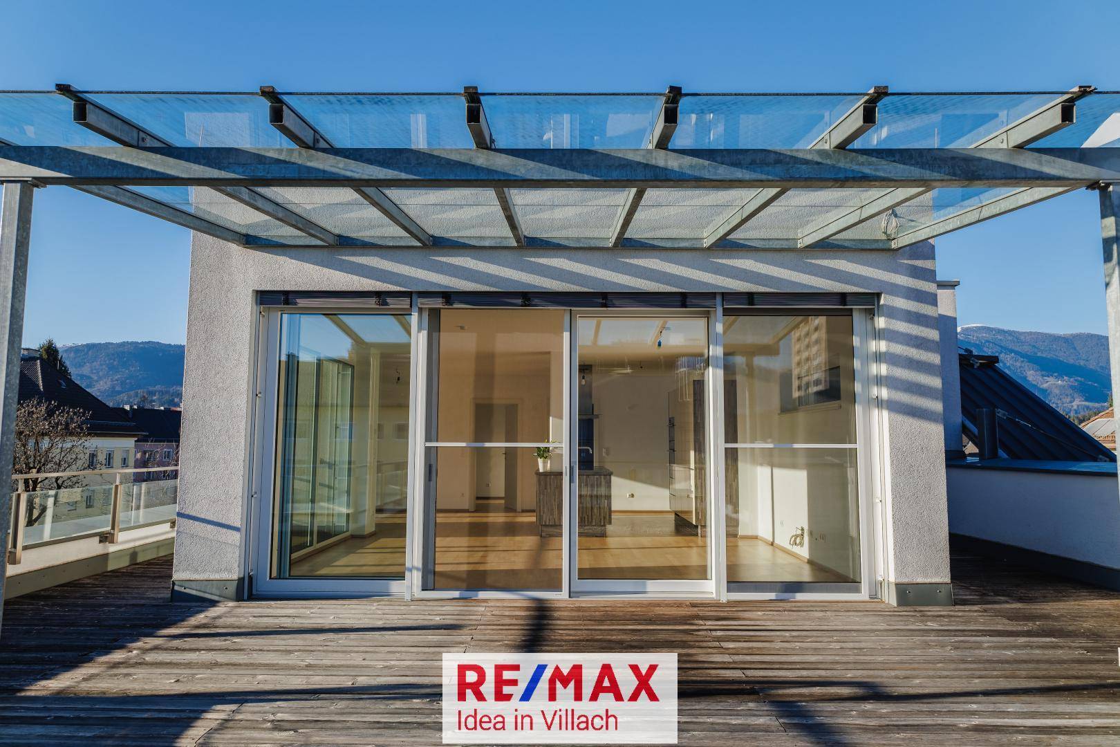Dachterrasse überdacht