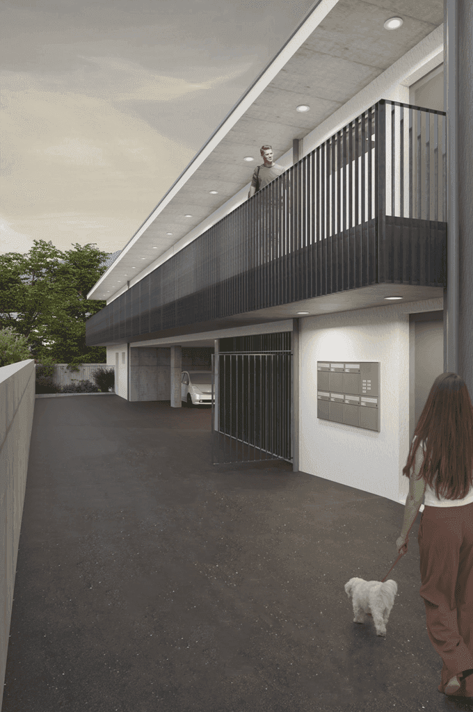 NEUBAUWOHNUNG 52m² mit Balkon - Innenhoflage - St. Veit a. d. Glan - Zentrumnähe - Singlewohnung - 5. nézet