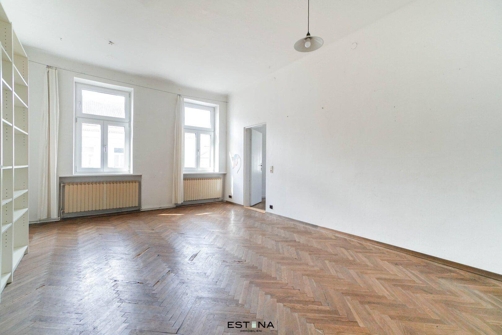 Sanierungsbedürftige Altbauwohnung | neue Therme und Fenster bereits vorhanden - Ansicht 2