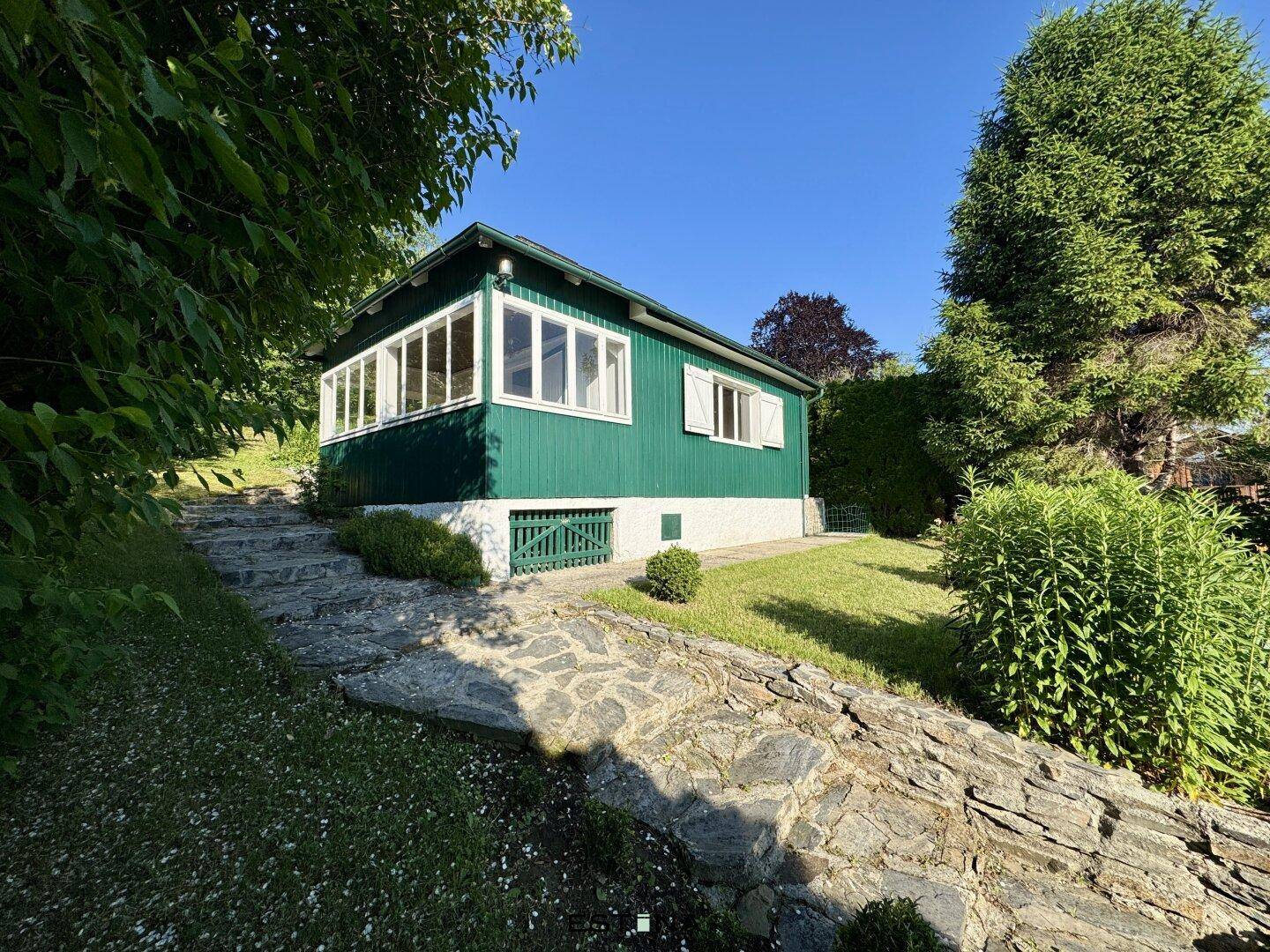 Haus mit großem Garten, Panorama und Gartenhaus - Ansicht 6